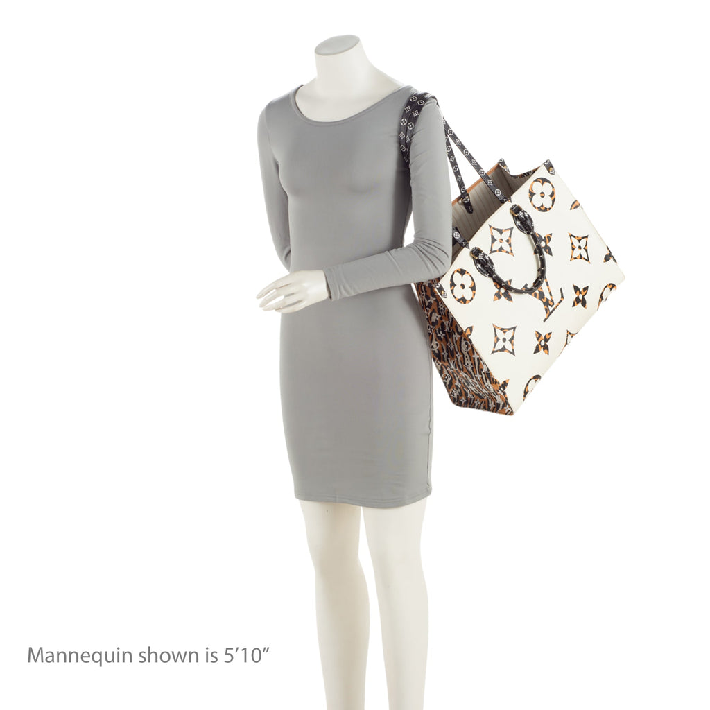 Louis Vuitton Giant Monogram Canvas Jungle Onthego GM Tote