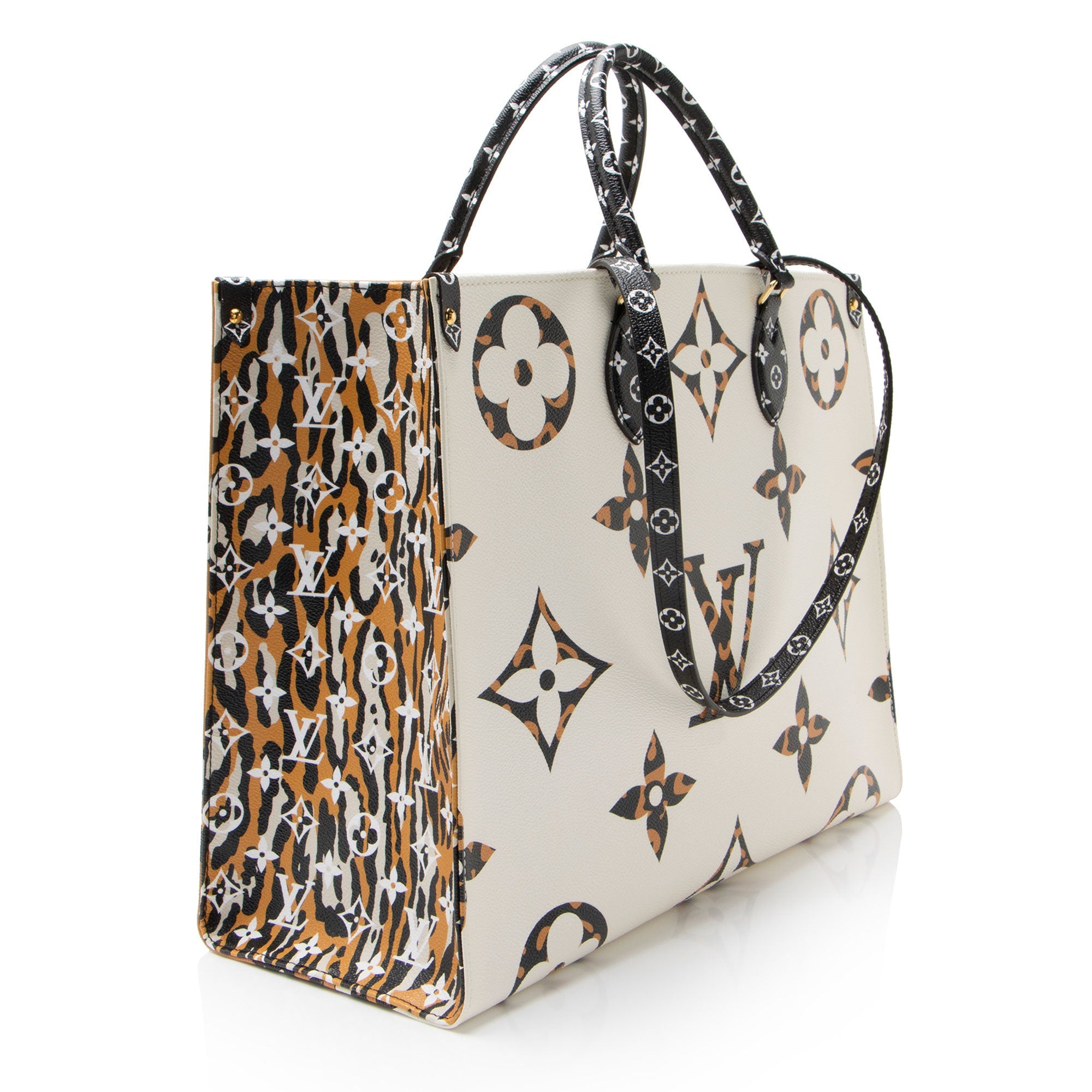 Louis Vuitton Giant Monogram Canvas Jungle Onthego GM Tote