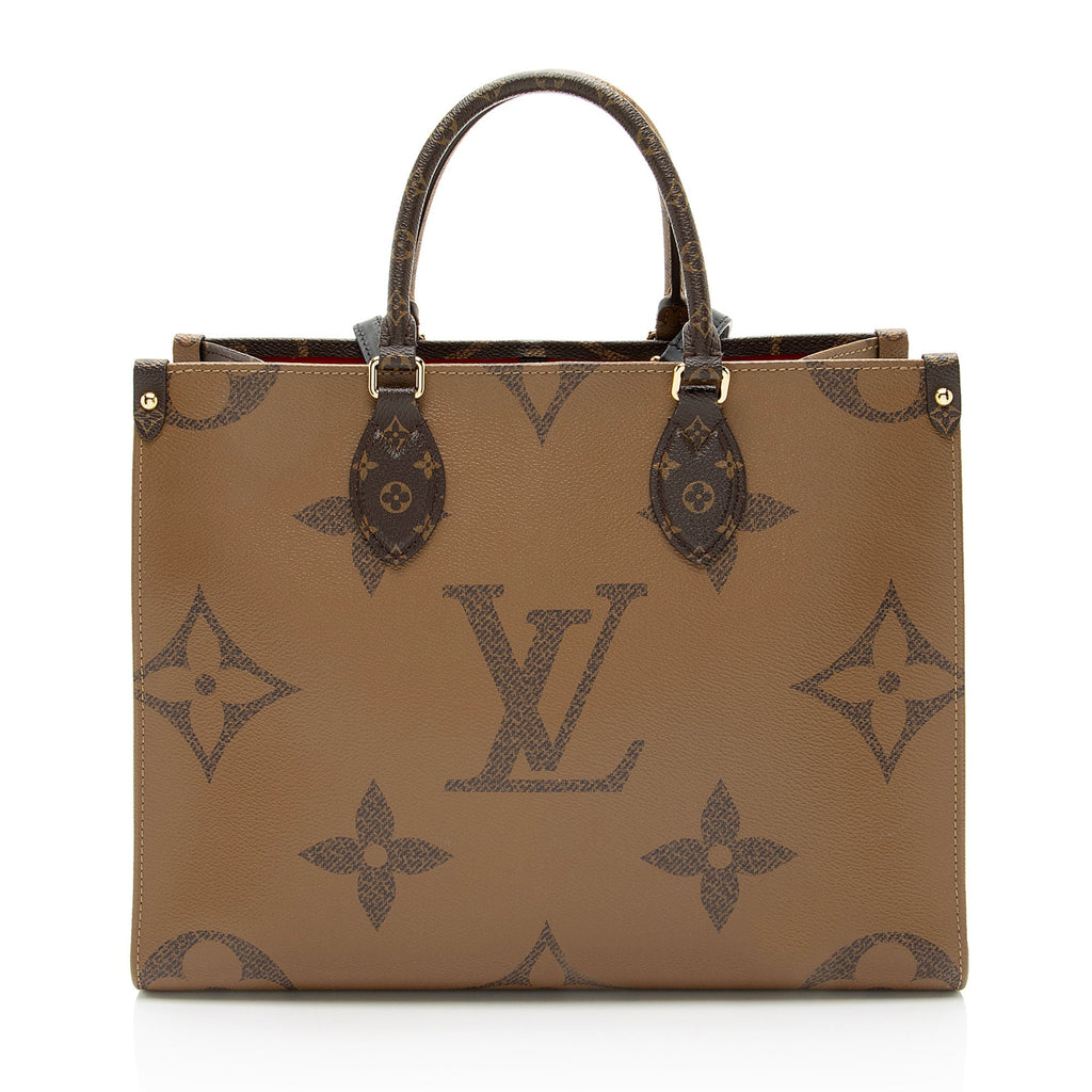 Louis Vuitton Giant Monogram Canvas Onthego MM Tote