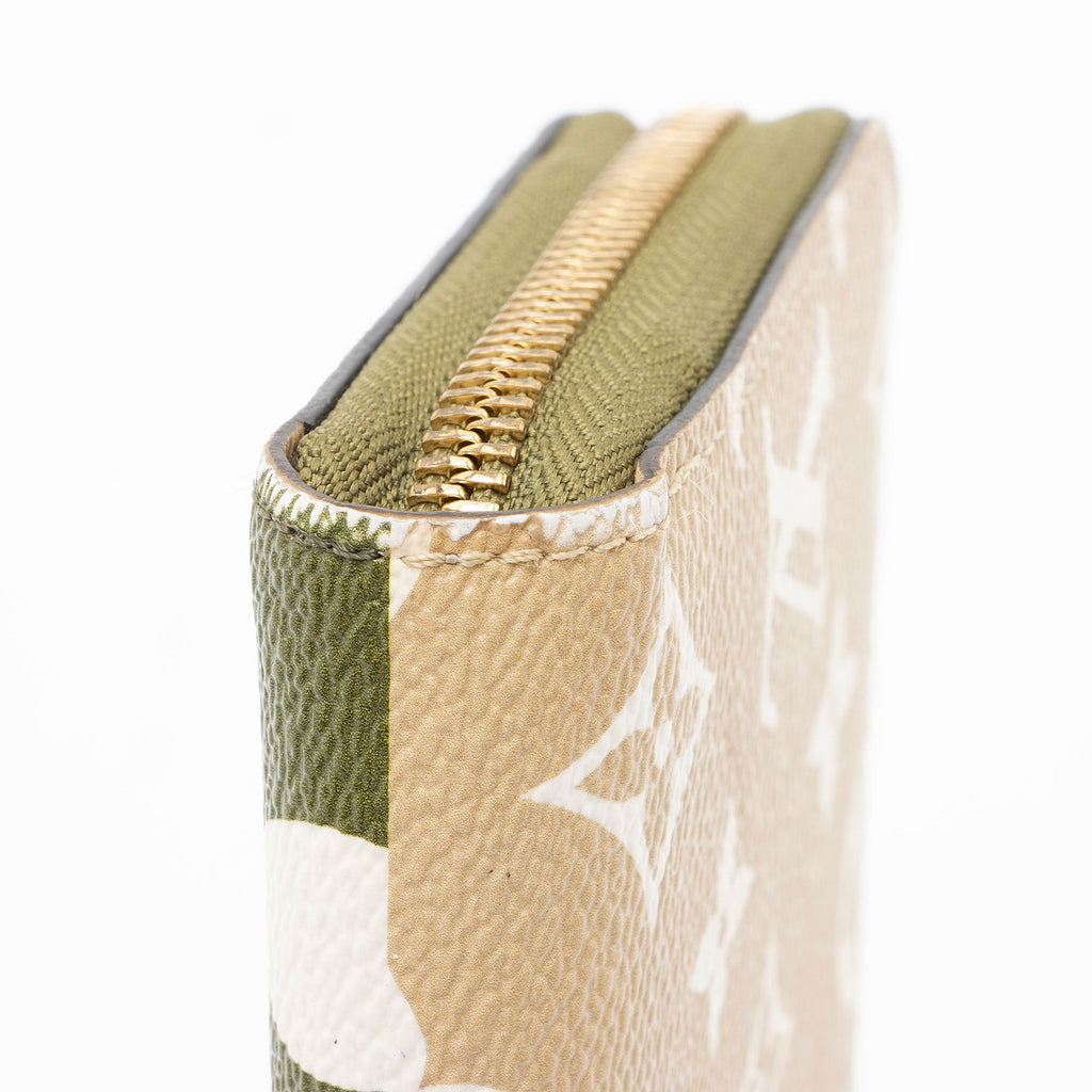 Louis Vuitton Giant Monogram Canvas Zippy Wallet