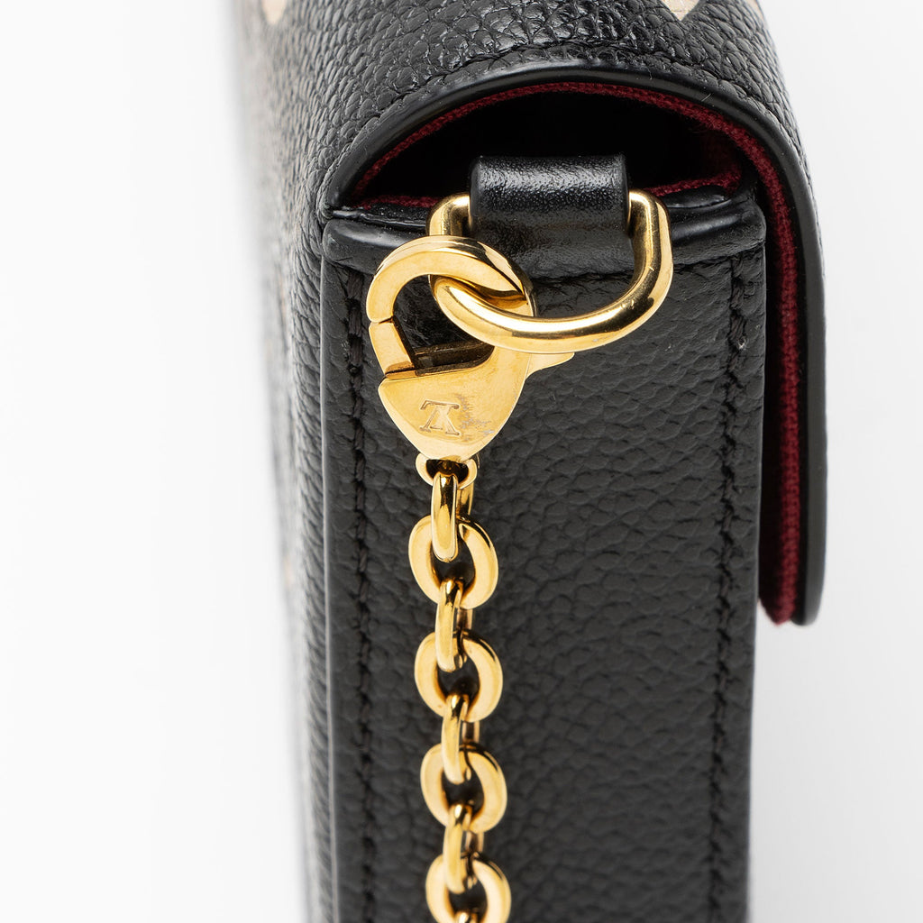 Louis Vuitton Giant Monogram Empreinte Bicolor Felicie Pochette