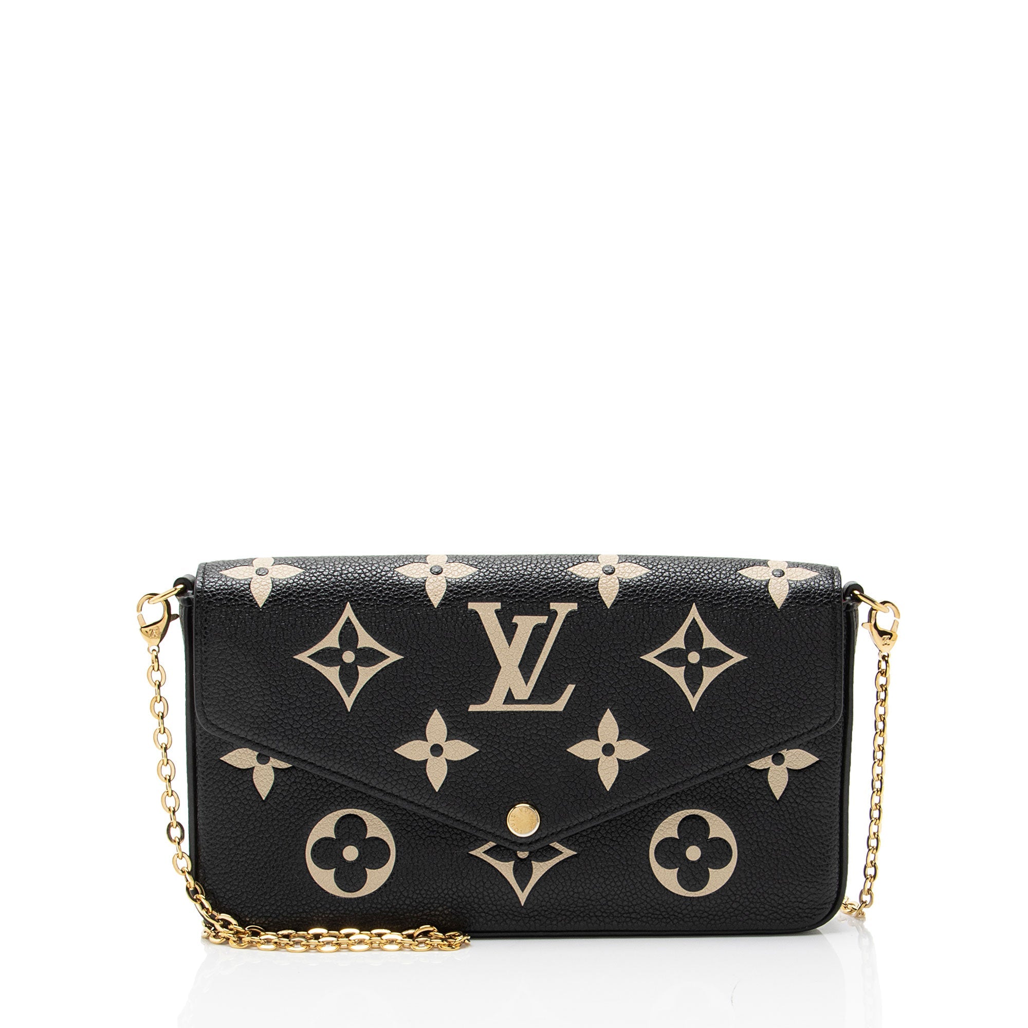 Louis Vuitton Giant Monogram Empreinte Bicolor Felicie Pochette