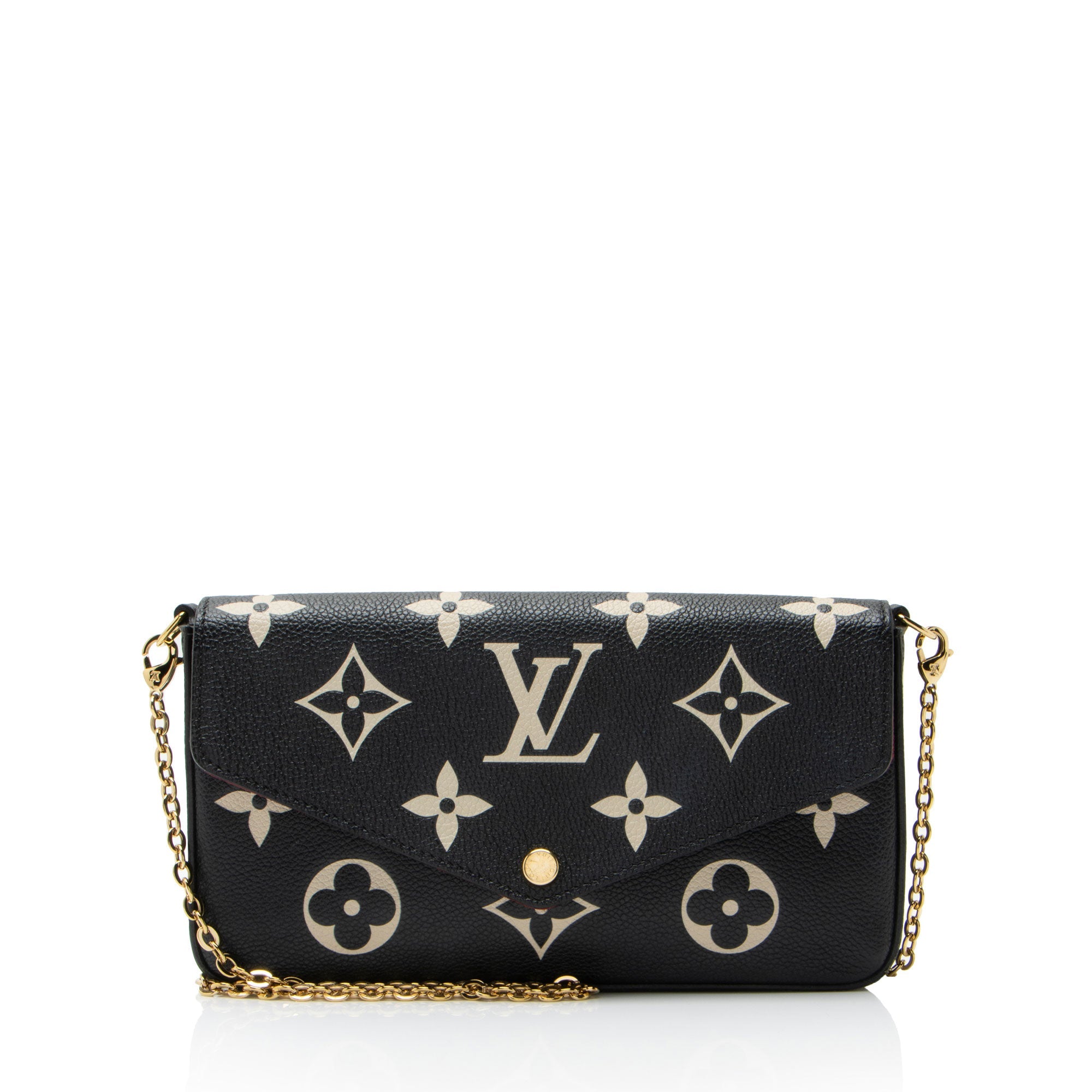 Louis Vuitton Giant Monogram Empreinte Bicolor Felicie Pochette
