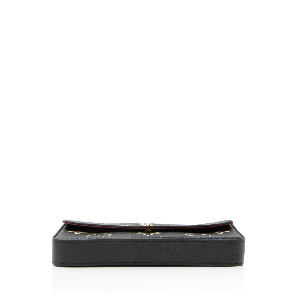 Louis Vuitton Giant Monogram Empreinte Bicolor Felicie Pochette