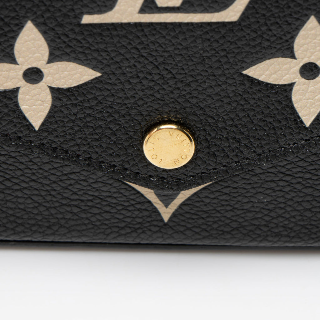 Louis Vuitton Giant Monogram Empreinte Bicolor Felicie Pochette