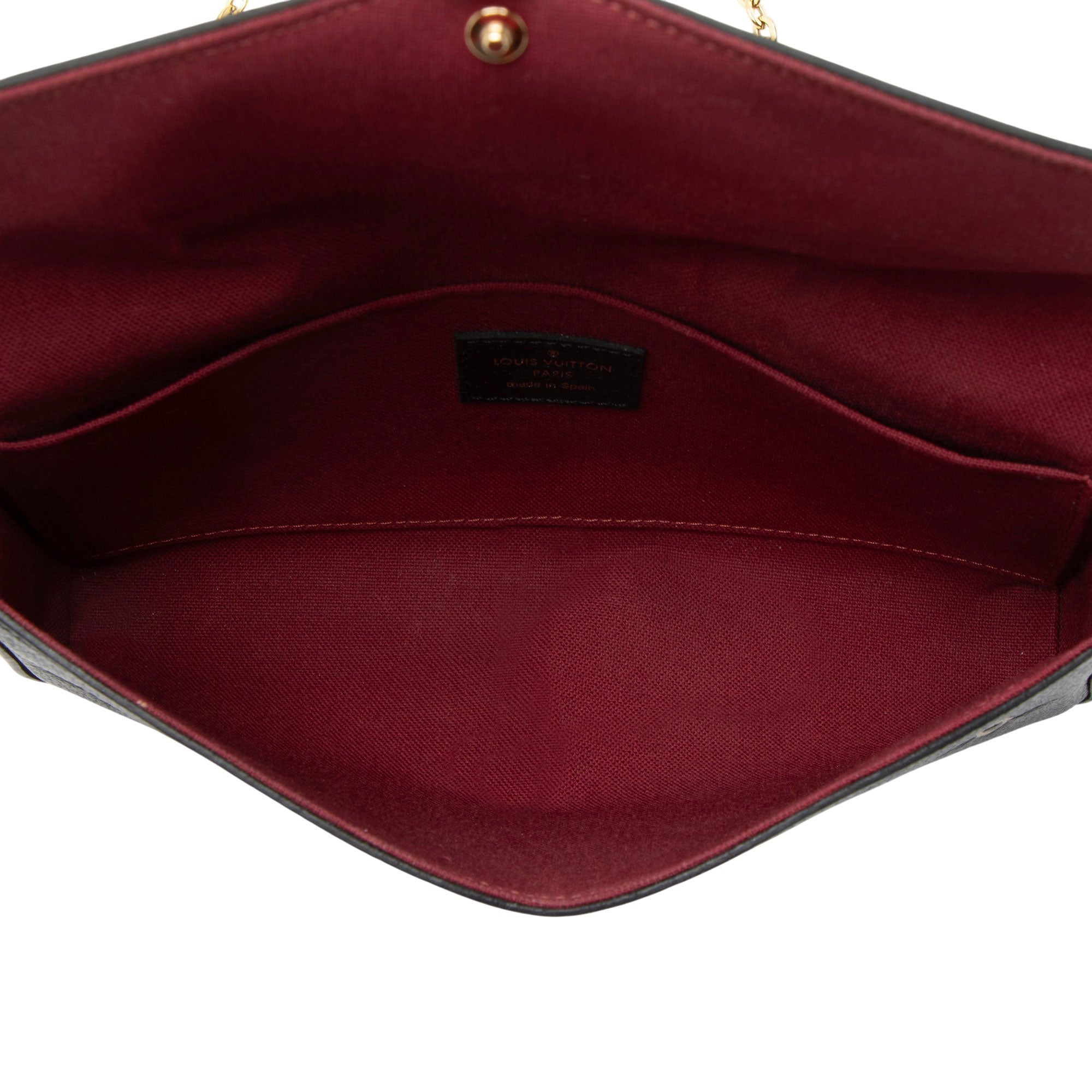 Louis Vuitton Giant Monogram Empreinte Bicolor Felicie Pochette