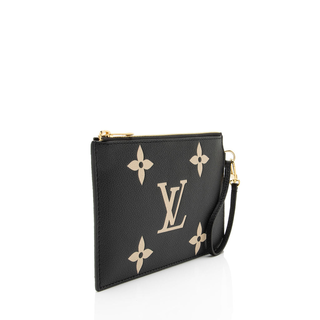 Louis Vuitton Giant Monogram Empreinte Bicolor Neonoe MM Pochette