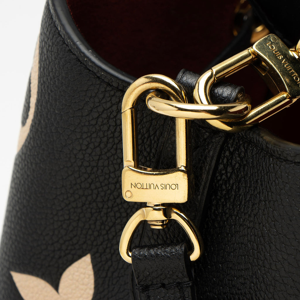 Louis Vuitton Giant Monogram Empreinte Bicolor Neonoe MM Shoulder Bag
