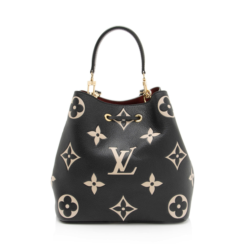 Louis Vuitton Giant Monogram Empreinte Bicolor Neonoe MM Shoulder Bag