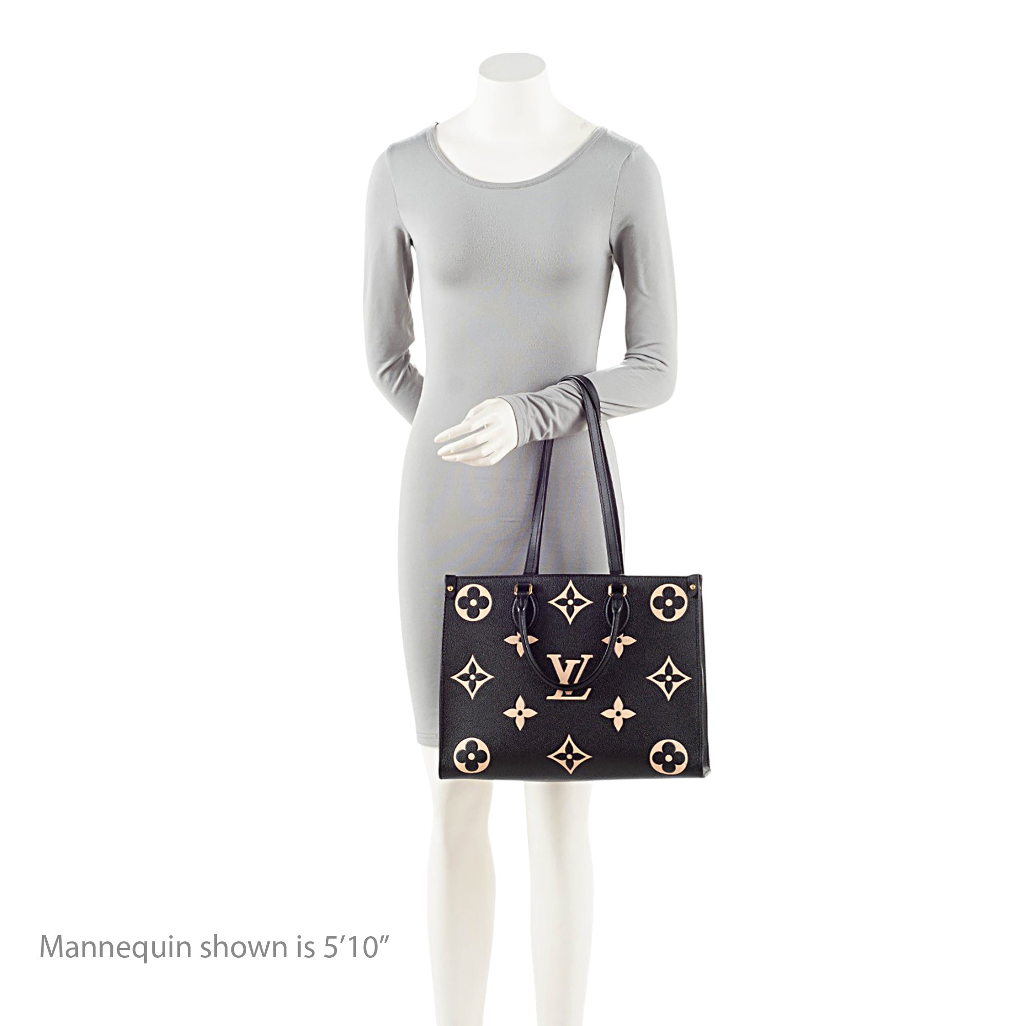 Louis Vuitton Giant Monogram Empreinte Bicolor Onthego MM Tote
