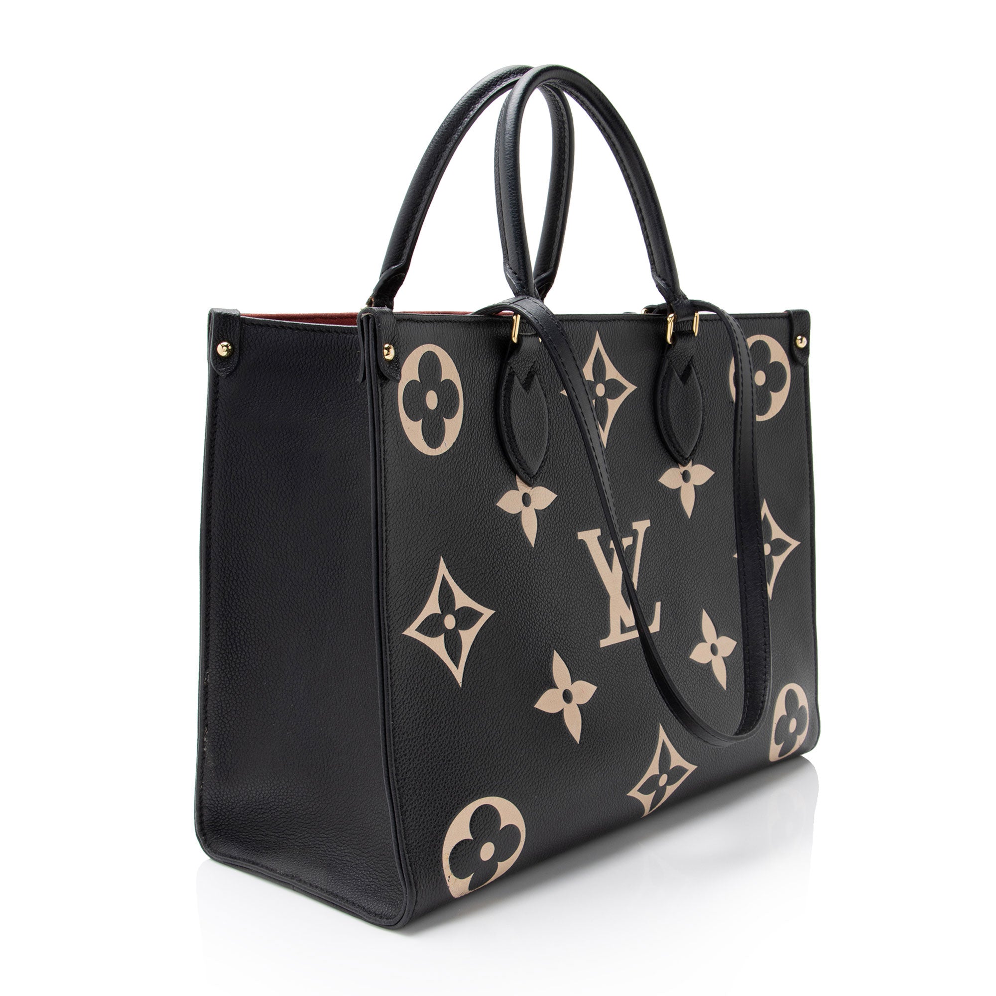 Louis Vuitton Giant Monogram Empreinte Bicolor Onthego MM Tote