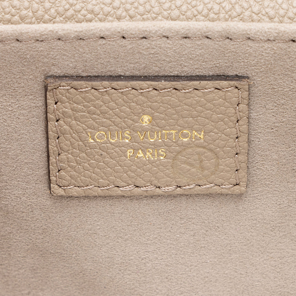 Louis Vuitton Giant Monogram Empreinte Bicolor Pochette Metis E/W Shoulder Bag
