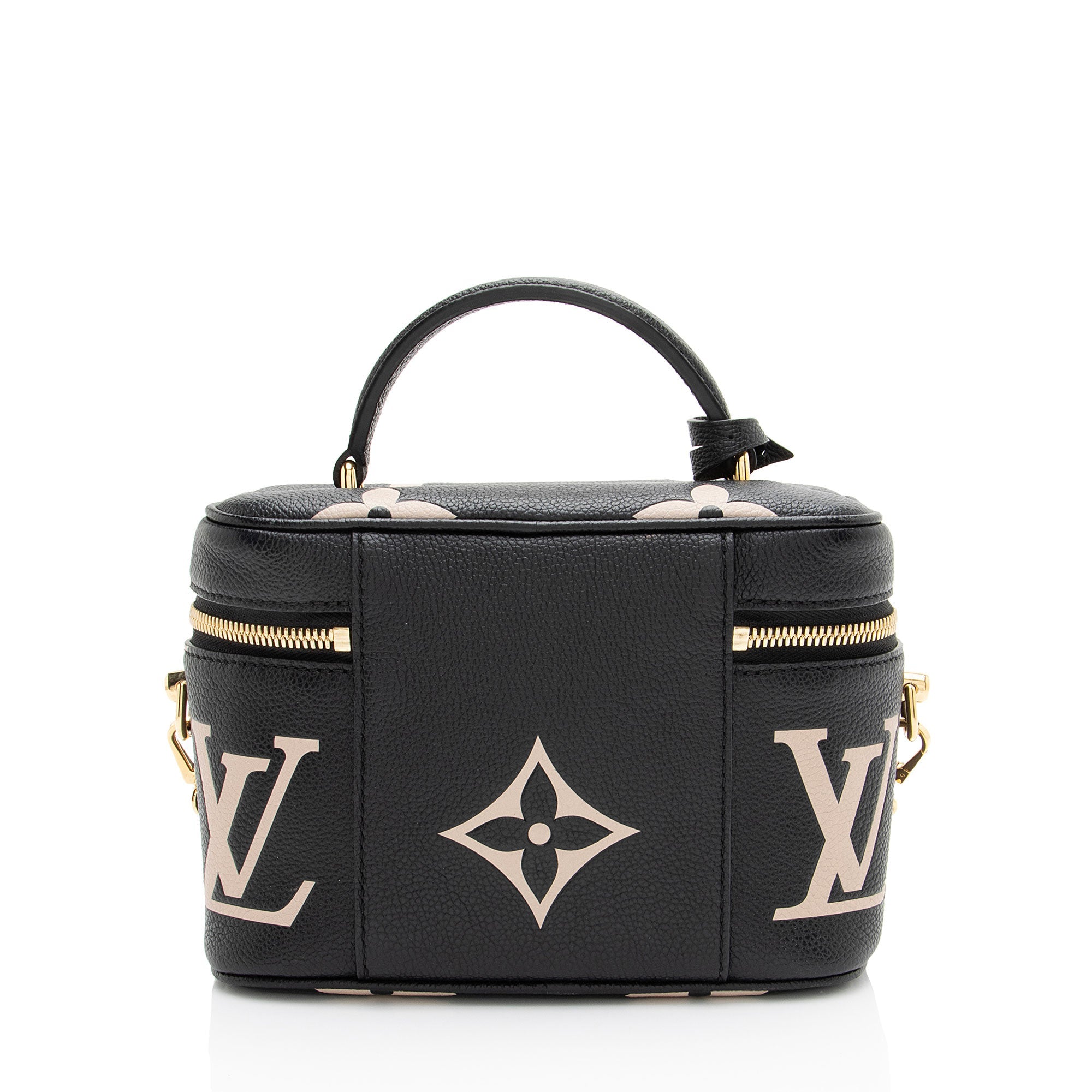 Louis Vuitton Giant Monogram Empreinte Bicolor Vanity PM Shoulder Bag