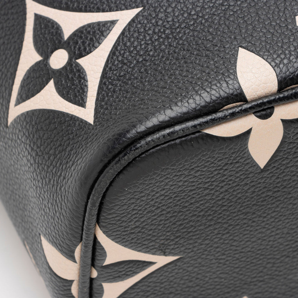 Louis Vuitton Giant Monogram Empreinte Bicolor Vanity PM Shoulder Bag