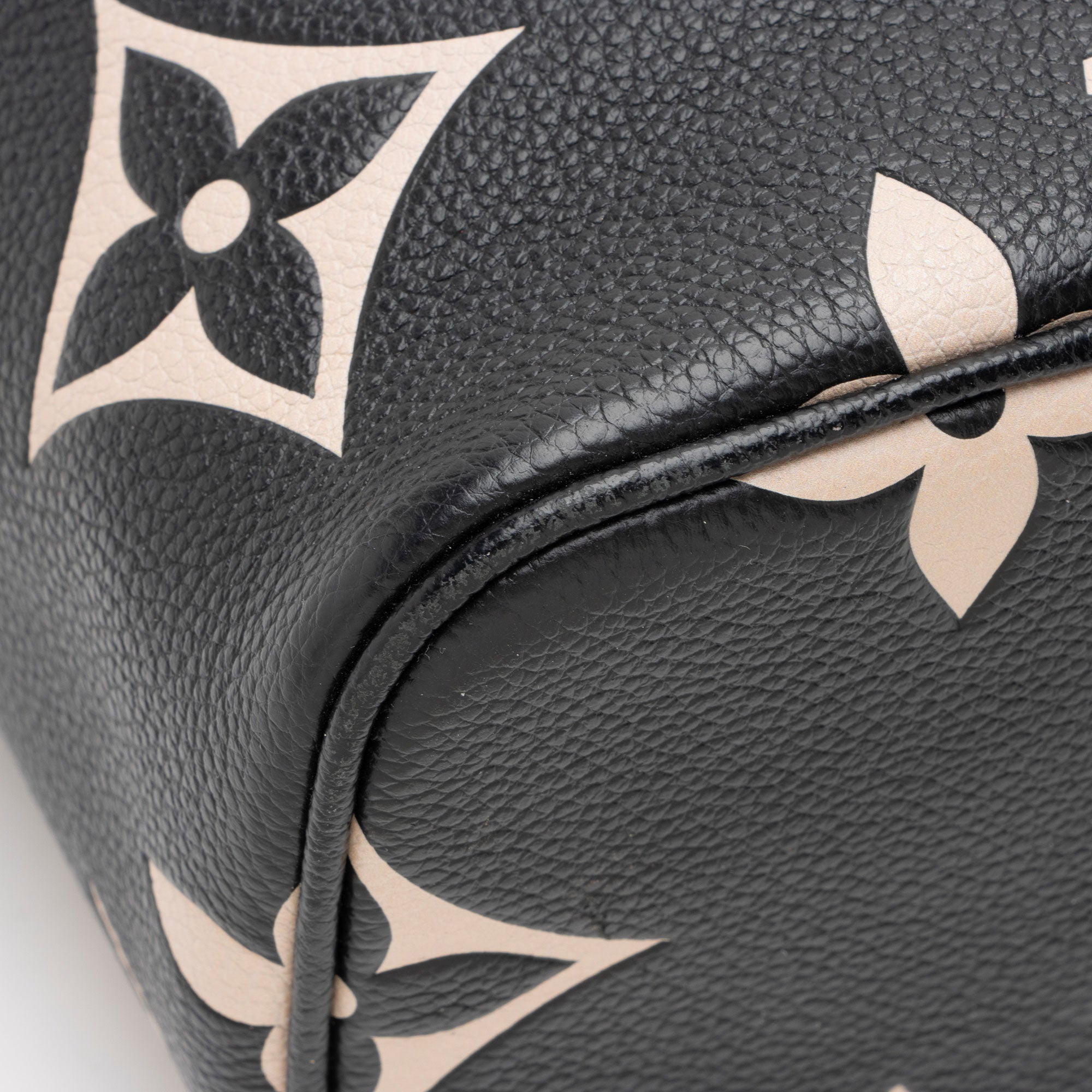 Louis Vuitton Giant Monogram Empreinte Bicolor Vanity PM Shoulder Bag