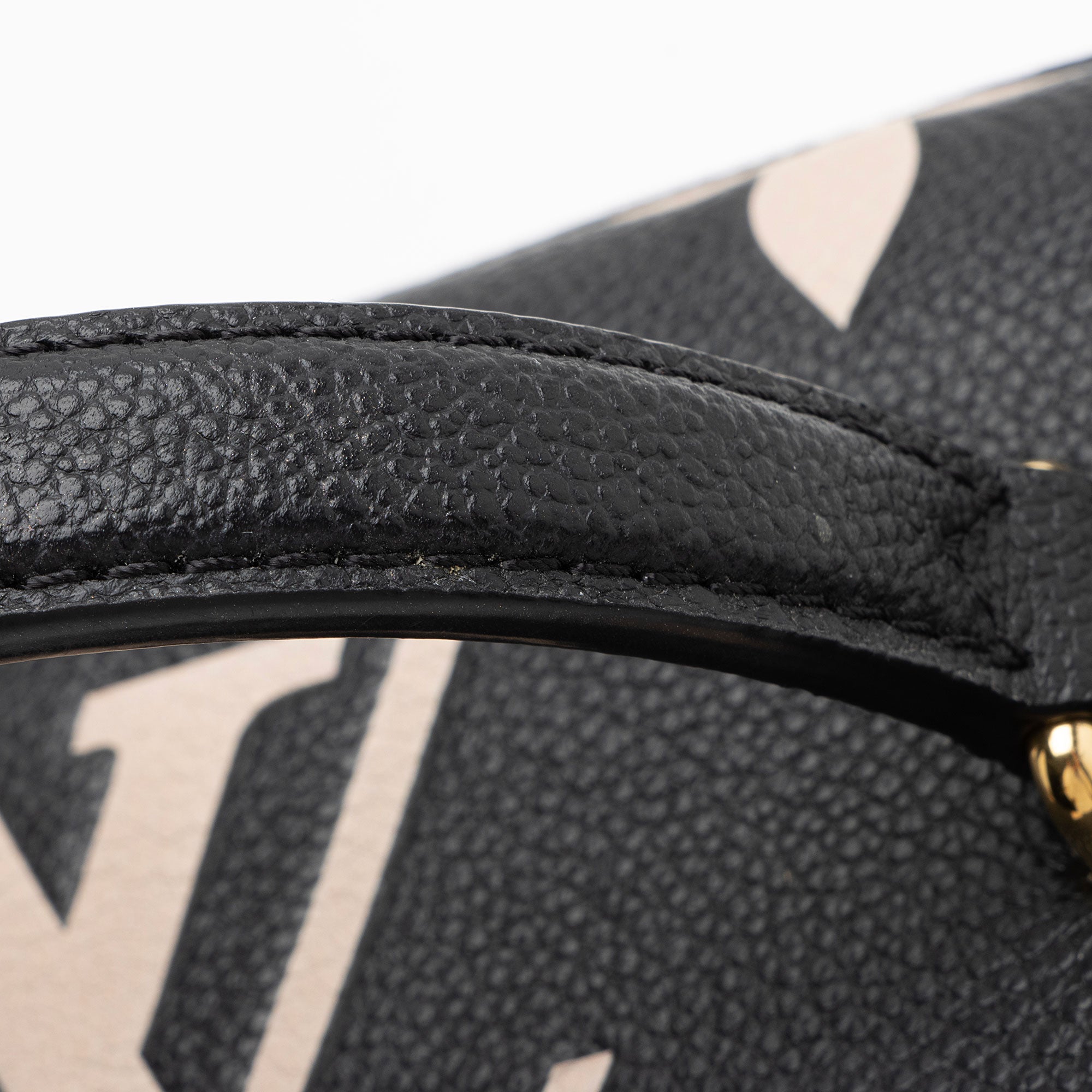 Louis Vuitton Giant Monogram Empreinte Bicolor Vanity PM Shoulder Bag