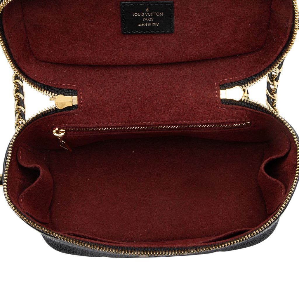 Louis Vuitton Giant Monogram Empreinte Bicolor Vanity PM Shoulder Bag
