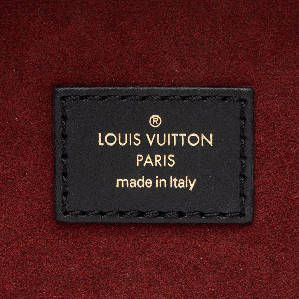 Louis Vuitton Giant Monogram Empreinte Bicolor Vanity PM Shoulder Bag
