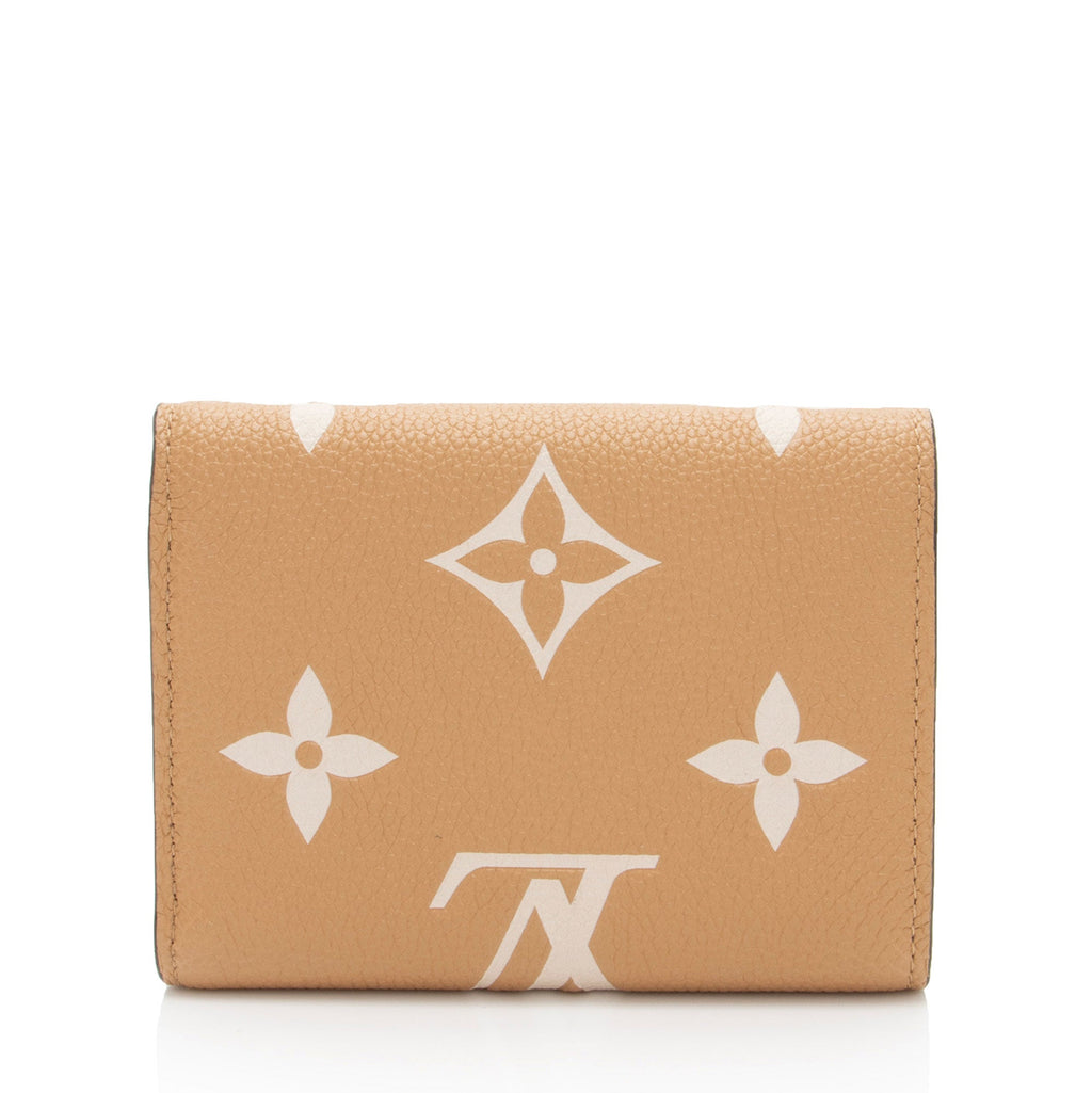 Louis Vuitton Giant Monogram Empreinte Bicolor Victorine Wallet