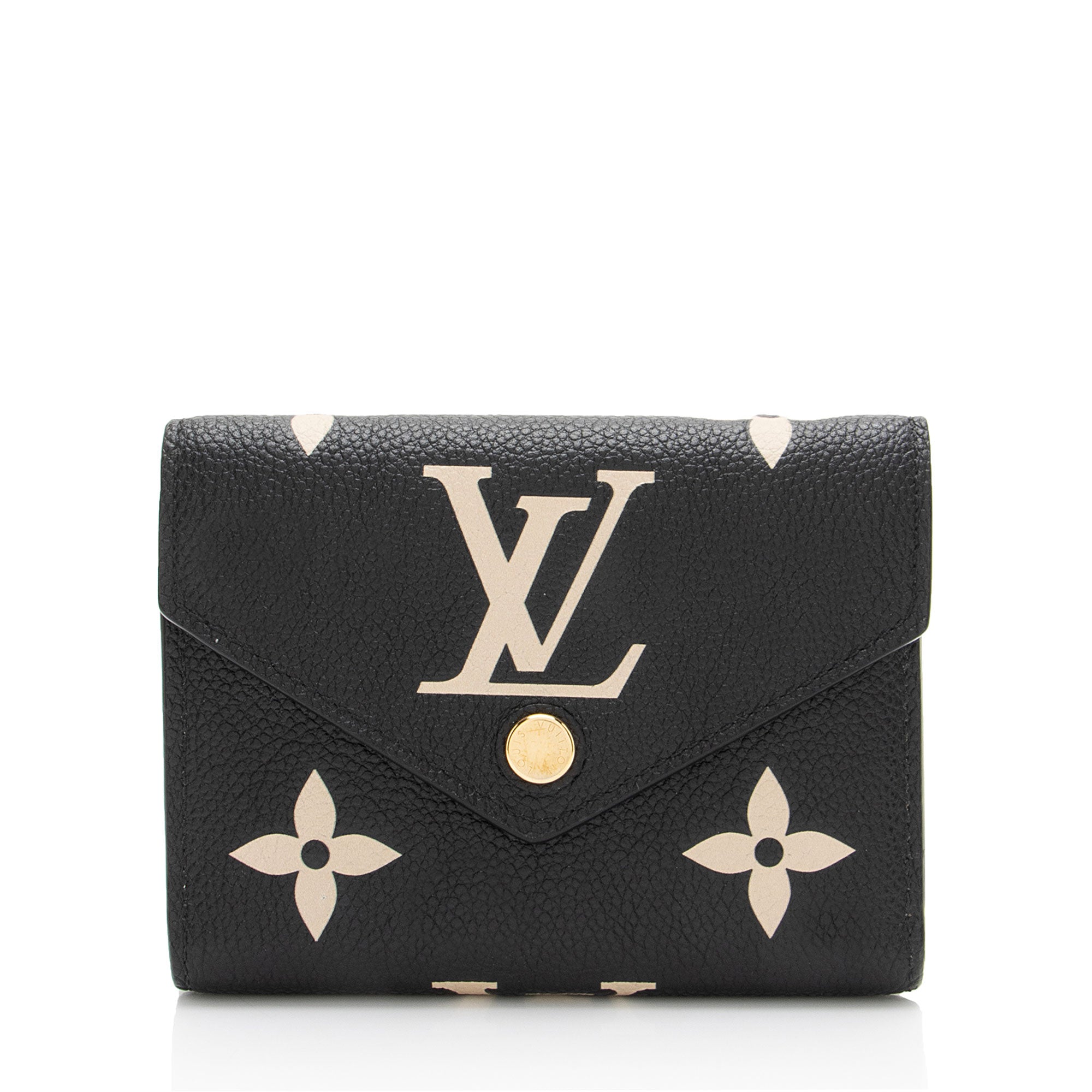 Louis Vuitton Giant Monogram Empreinte Bicolor Victorine Wallet