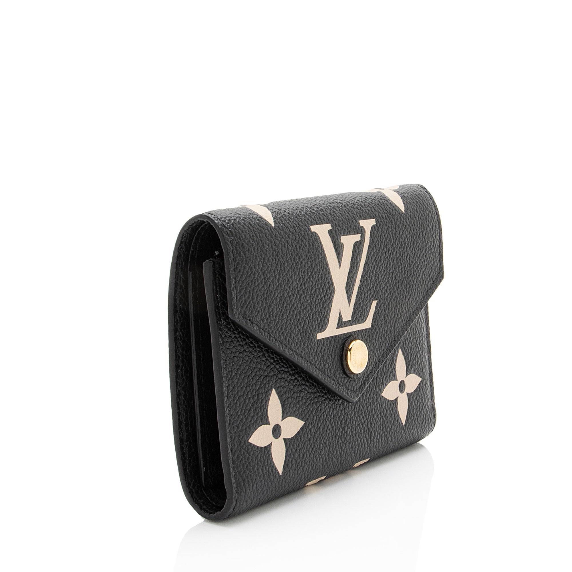 Louis Vuitton Giant Monogram Empreinte Bicolor Victorine Wallet
