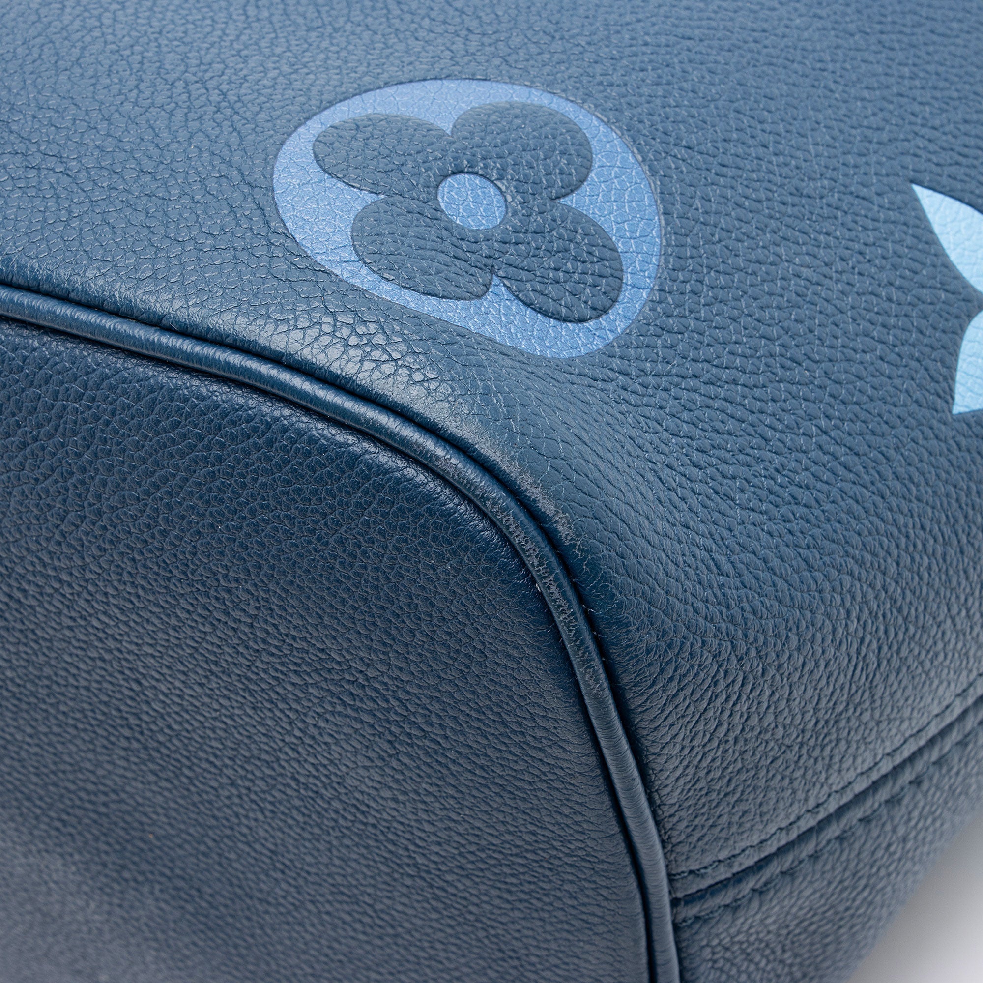 Louis Vuitton Giant Monogram Empreinte Degrade Neverfull MM Tote
