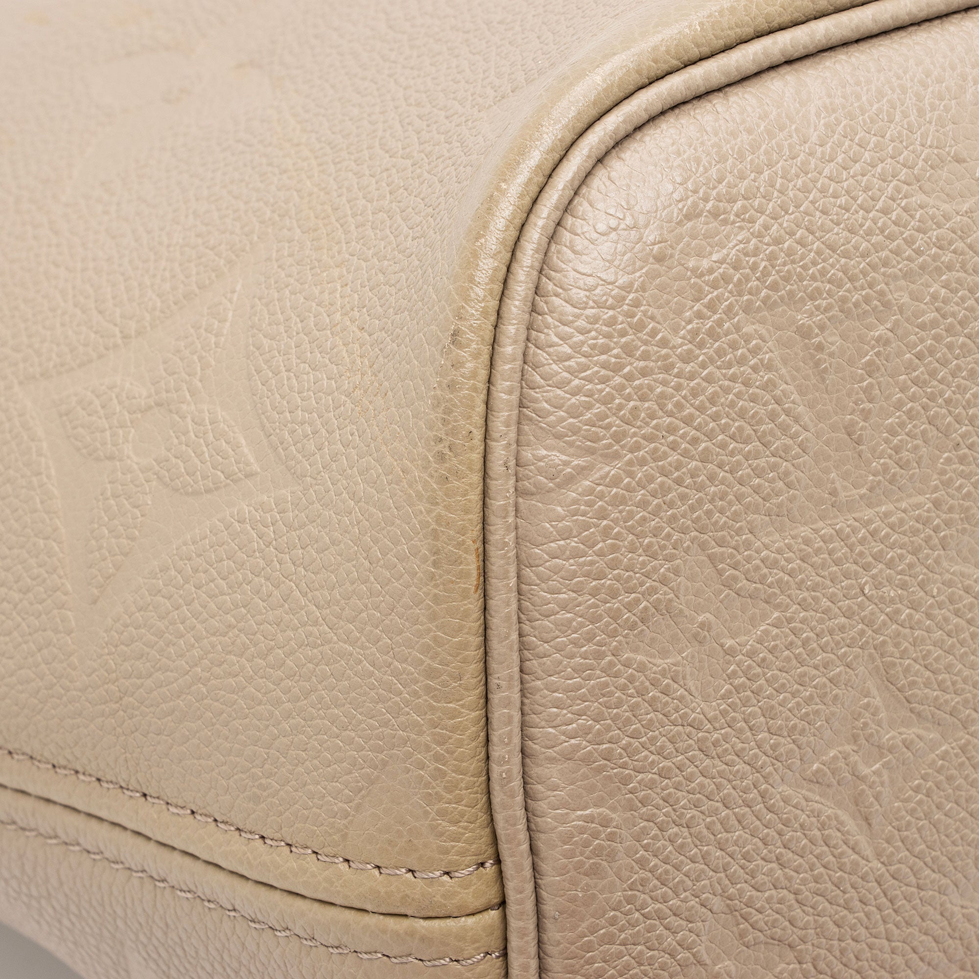 Louis Vuitton Giant Monogram Empreinte Neverfull MM Tote