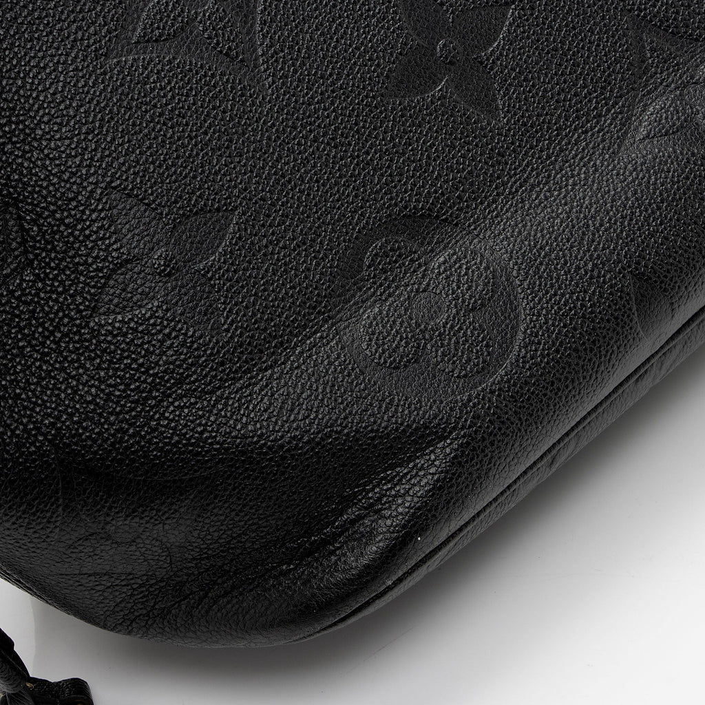 Louis Vuitton Giant Monogram Empreinte Neverfull MM Tote (SHF-E0qtCY)