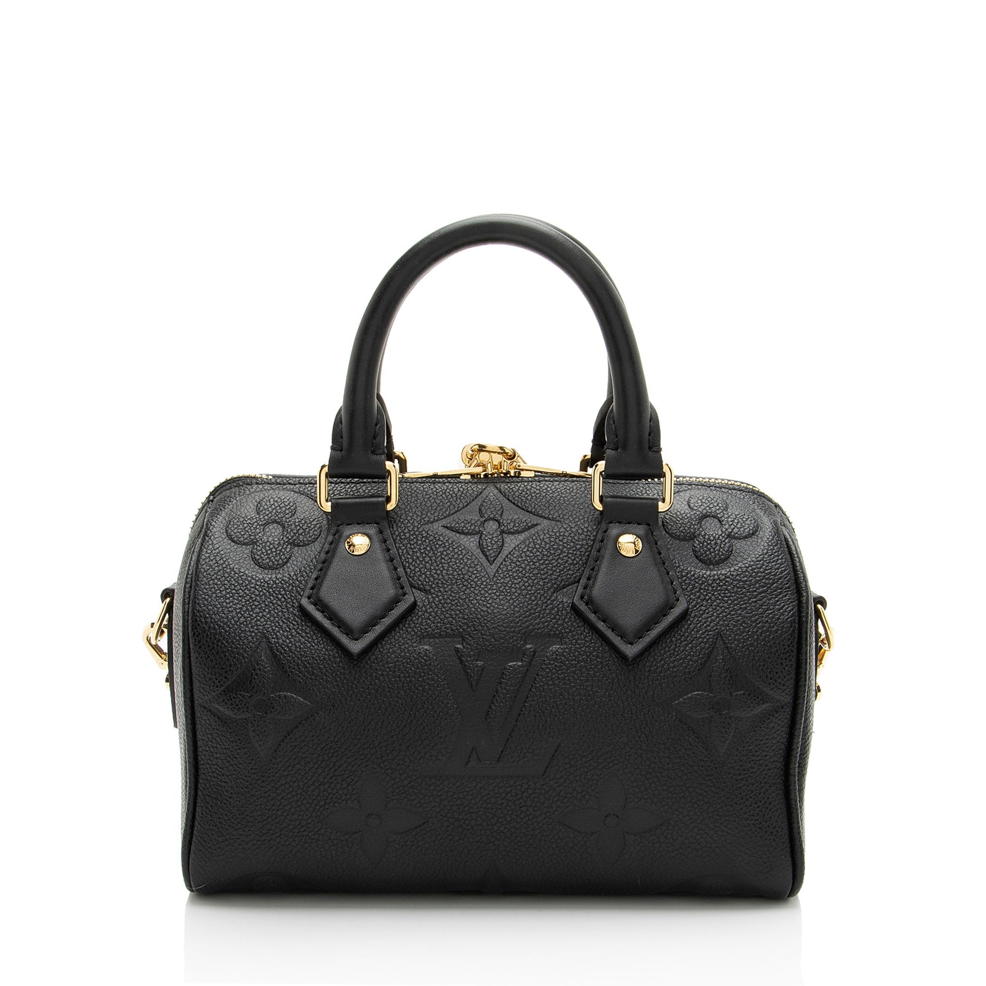Louis Vuitton Giant Monogram Empreinte Speedy Bandouliere 20 Satchel