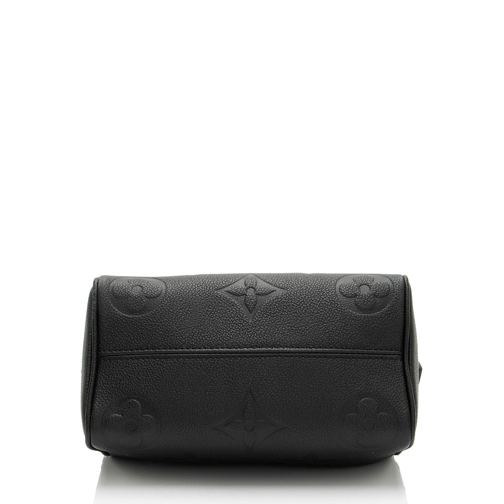 Louis Vuitton Giant Monogram Empreinte Speedy Bandouliere 20 Satchel
