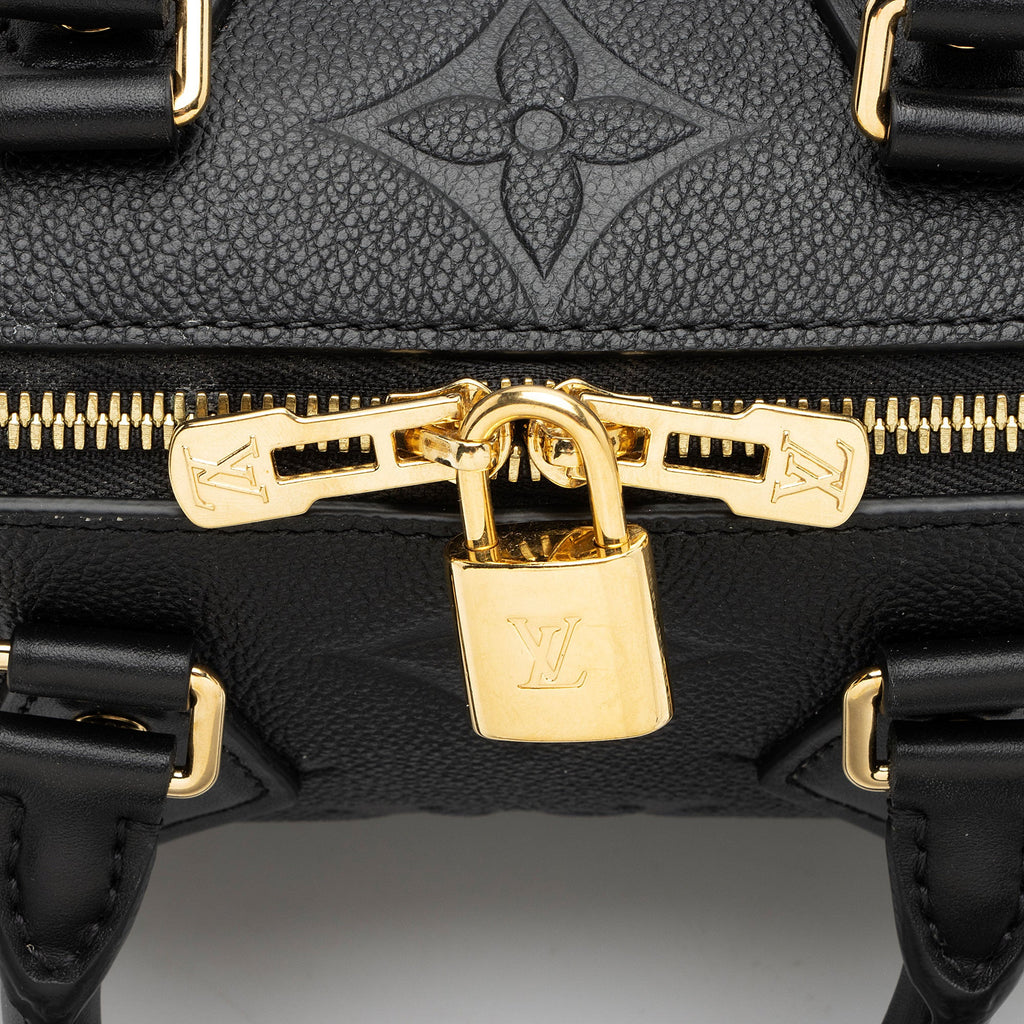 Louis Vuitton Giant Monogram Empreinte Speedy Bandouliere 20 Satchel