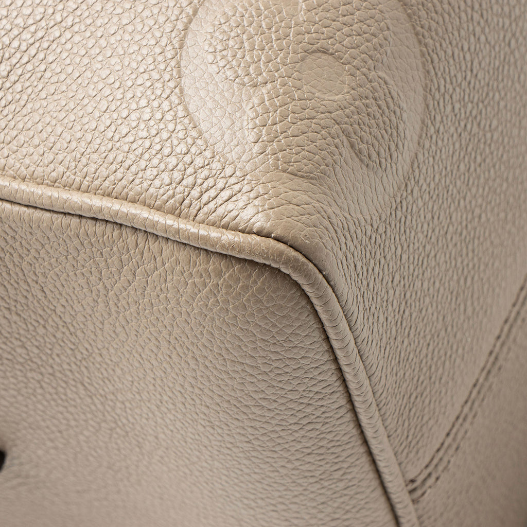 Louis Vuitton Giant Monogram Empreinte Speedy Bandouliere 25 Satchel