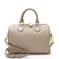 Louis Vuitton Giant Monogram Empreinte Speedy Bandouliere 25 Satchel