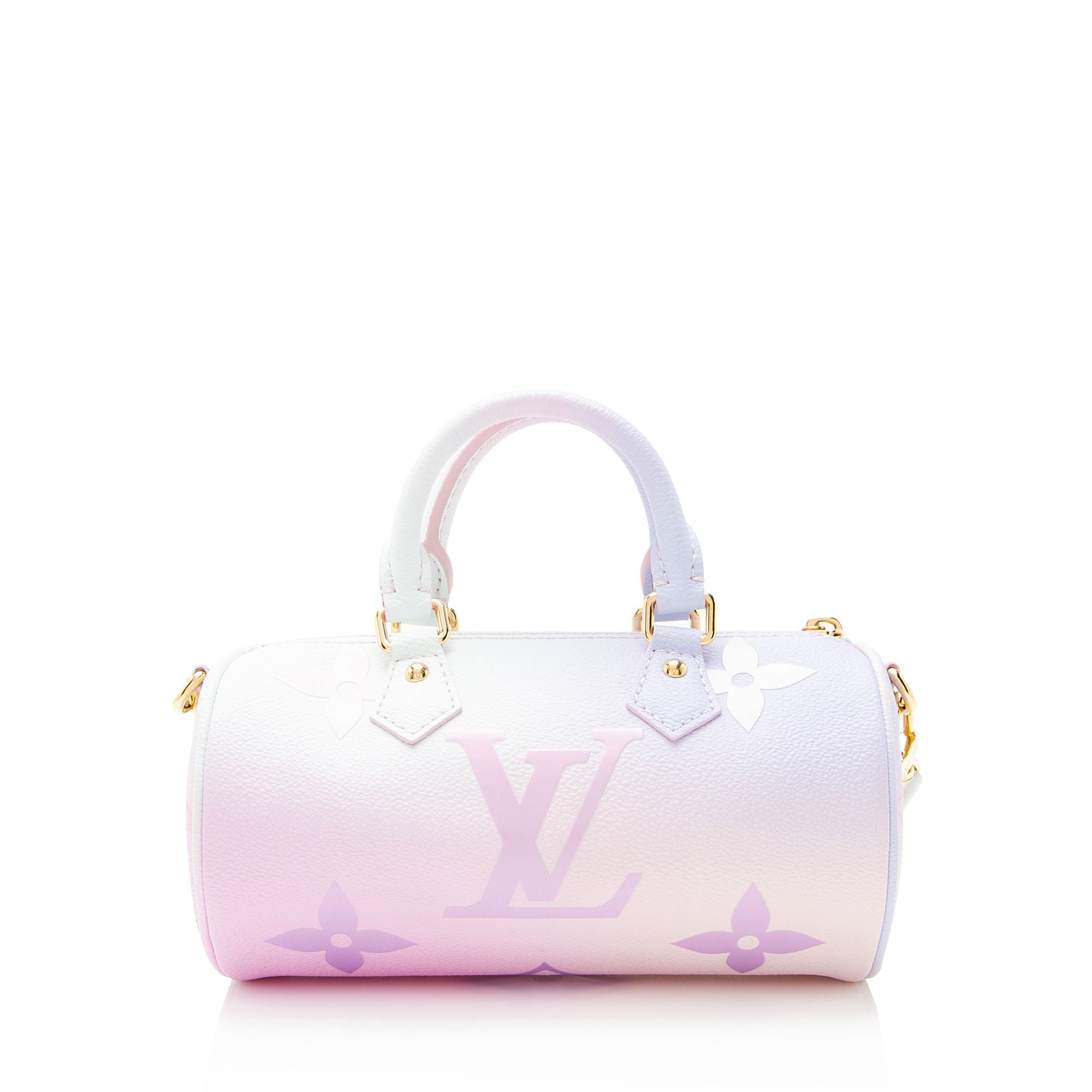 Louis Vuitton Giant Monogram Empreinte Spring In The City Papillon BB Satchel