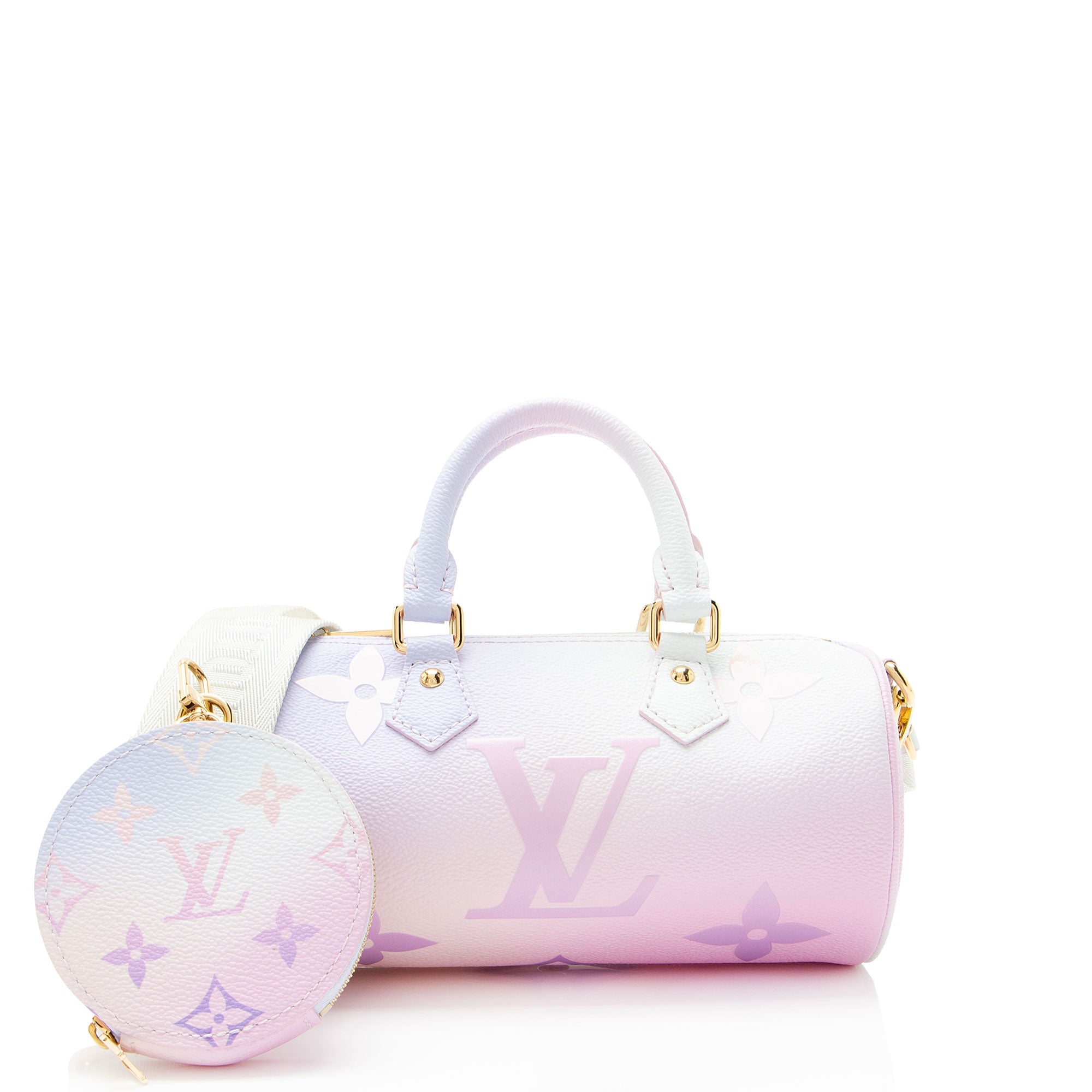 Louis Vuitton Giant Monogram Empreinte Spring In The City Papillon BB Satchel