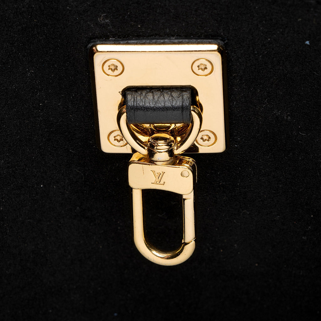 Louis Vuitton Grained Calfskin Lock & Go Tote