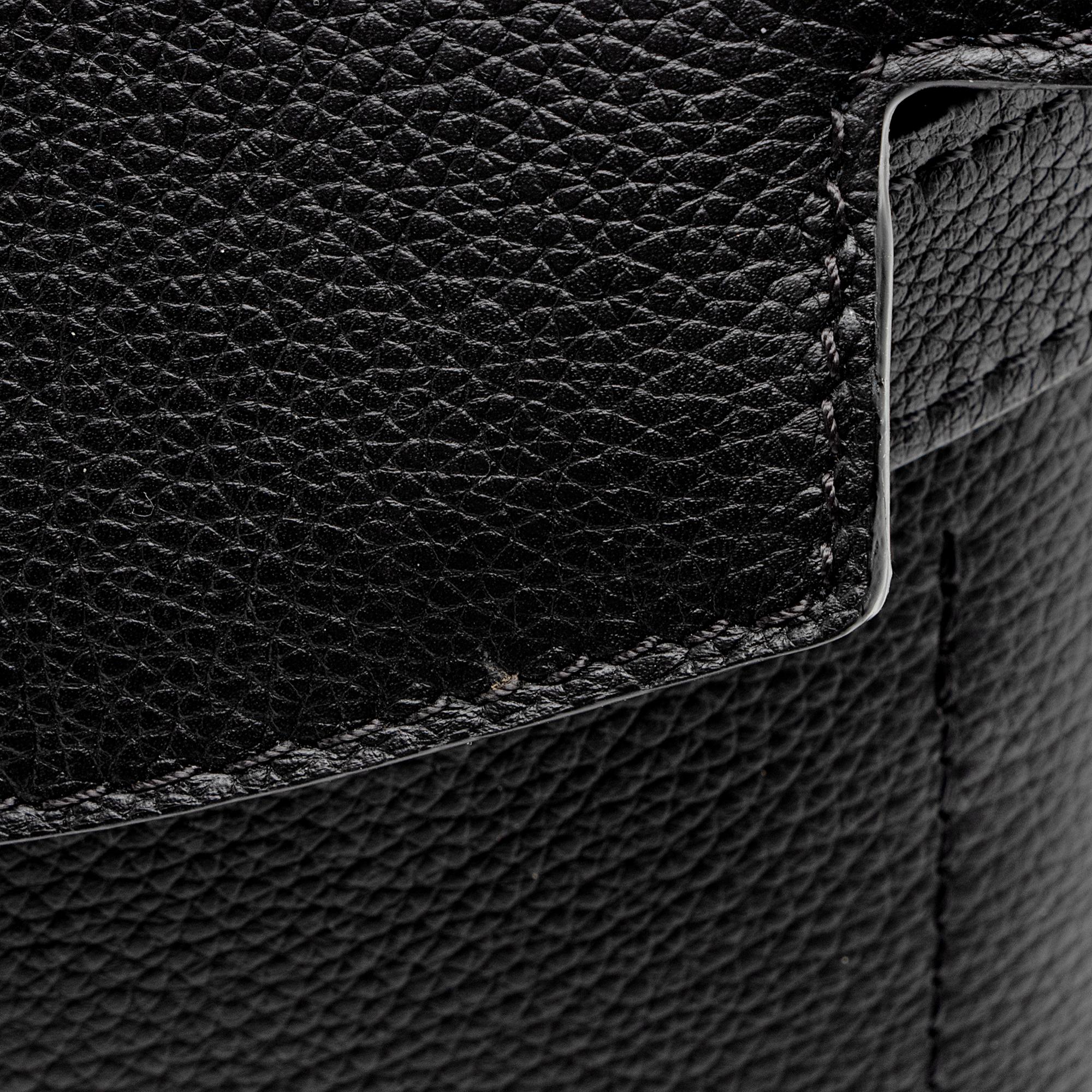 Louis Vuitton Grained Calfskin Lockme Ever MM Satchel (SHF-OiIBfz)