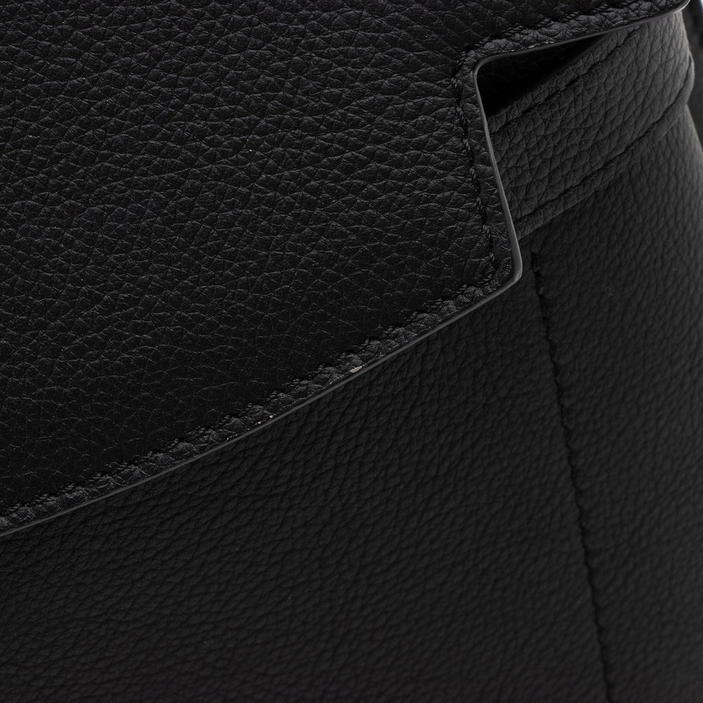 Louis Vuitton Grained Calfskin Lockme Ever MM Satchel (SHF-xxWmqD)