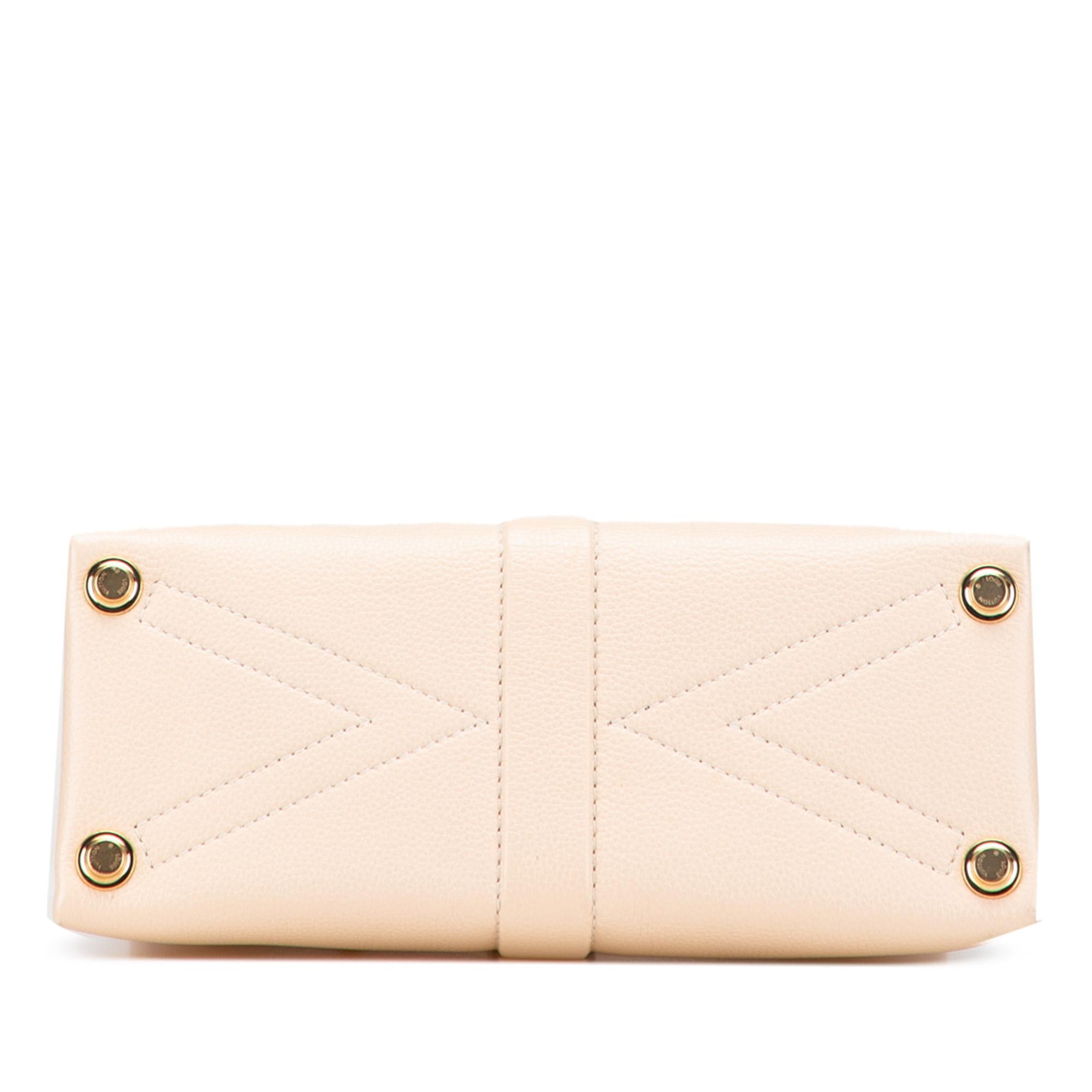Louis Vuitton Grained Smooth Calfskin Rose Des Vents PM