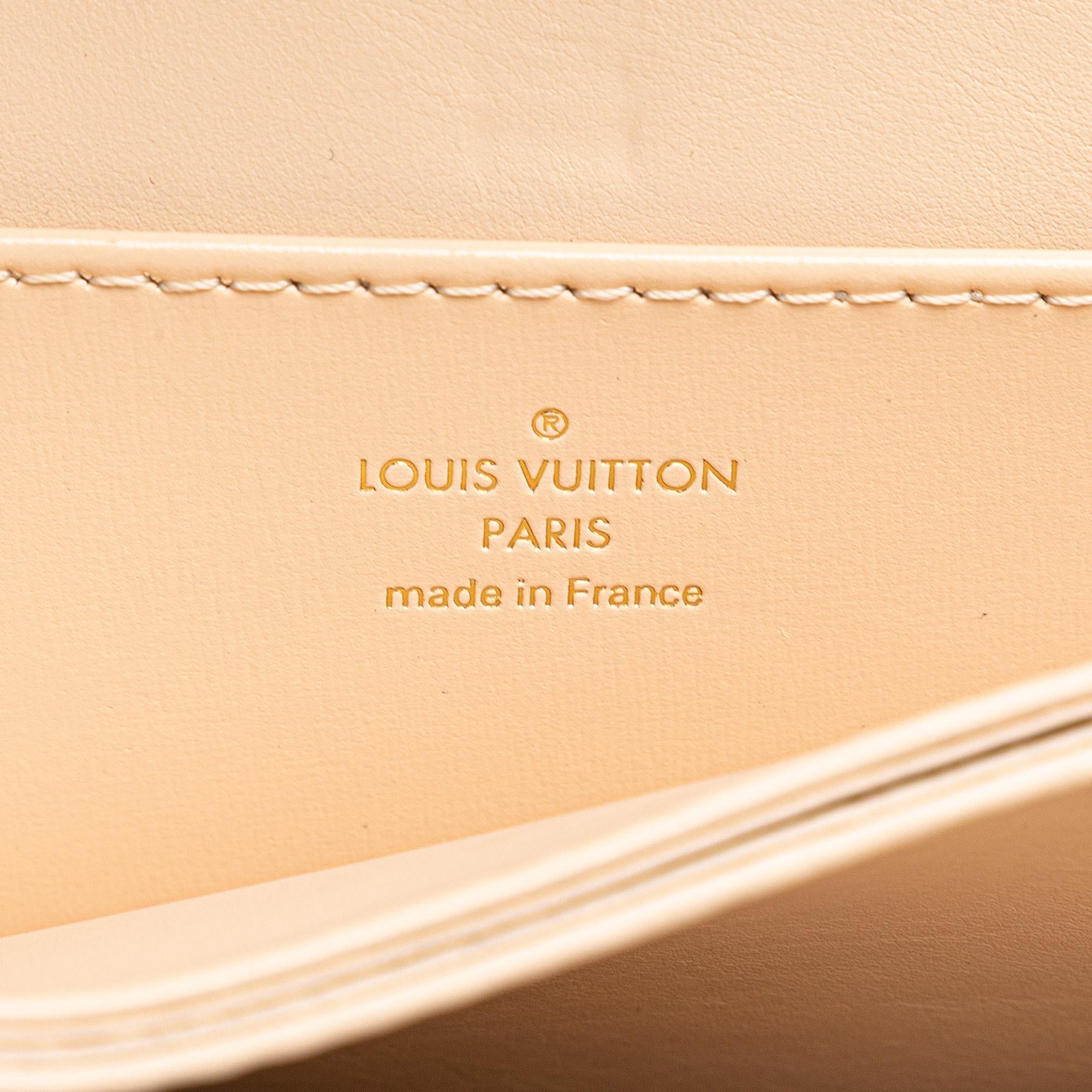 Louis Vuitton Grained Smooth Calfskin Rose Des Vents PM