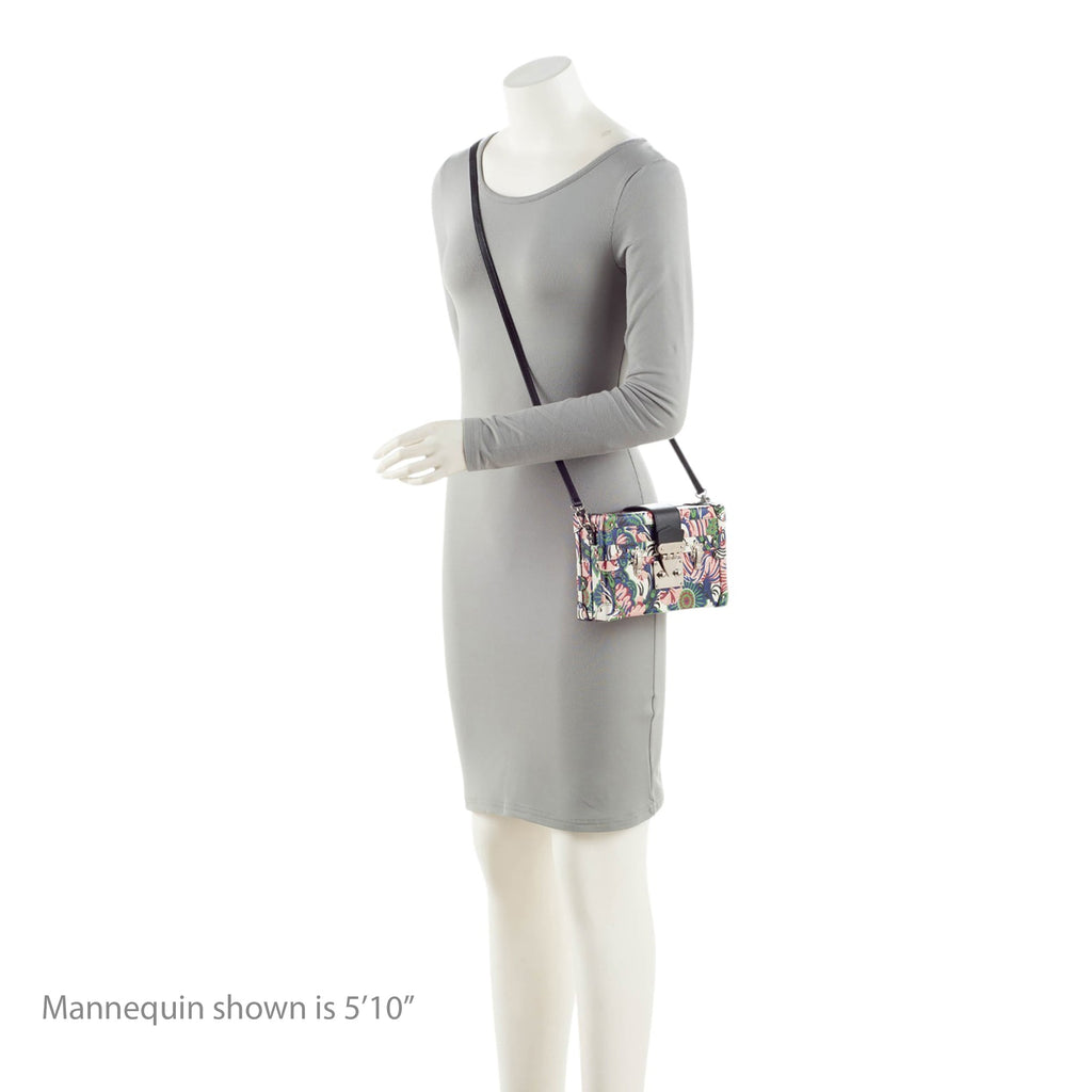 Louis Vuitton Leather Floral Petite Malle Bag