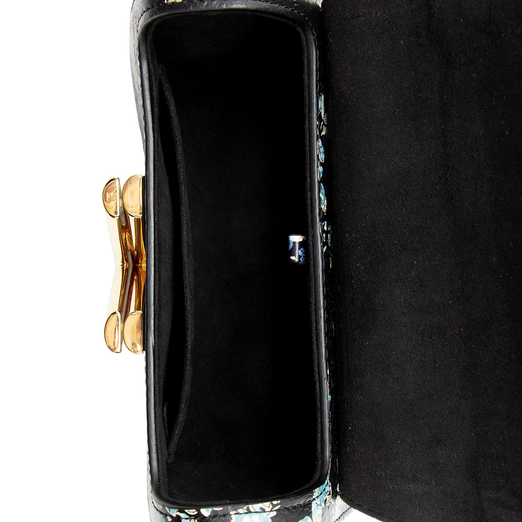 Louis Vuitton Leather Flower Twist PM Shoulder Bag
