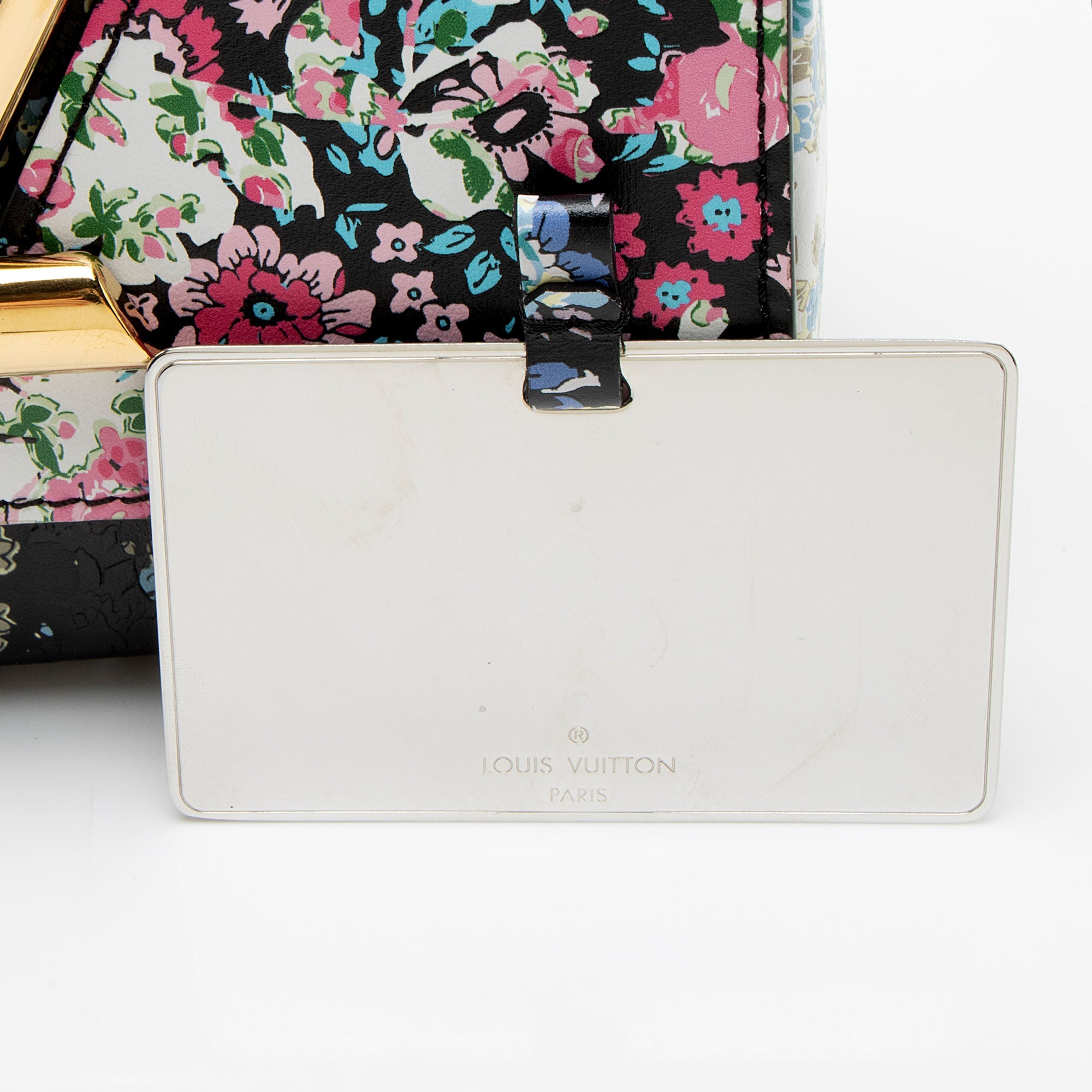 Louis Vuitton Leather Flower Twist PM Shoulder Bag