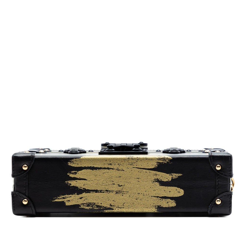 Louis Vuitton Leather Golden Light Petite Malle