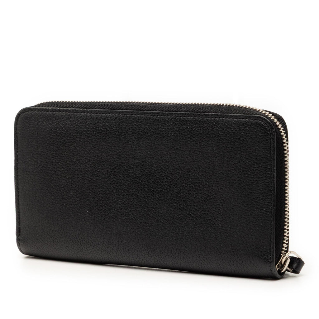 Louis Vuitton Leather Lockme Zippy Wallet