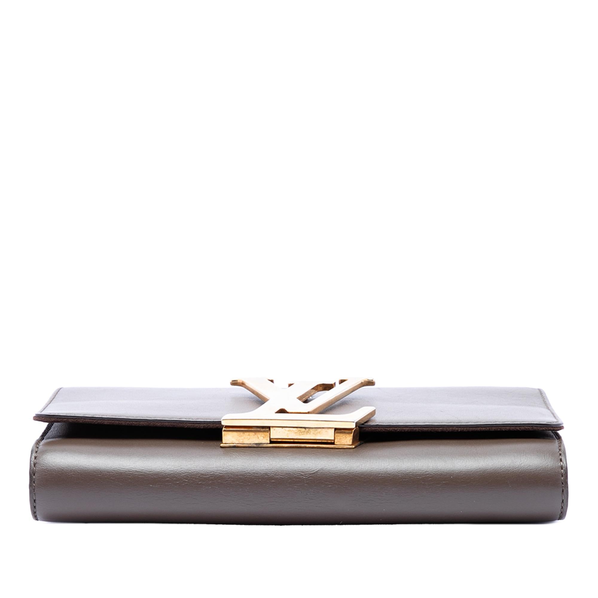 Louis Vuitton Leather Louise Chain MM