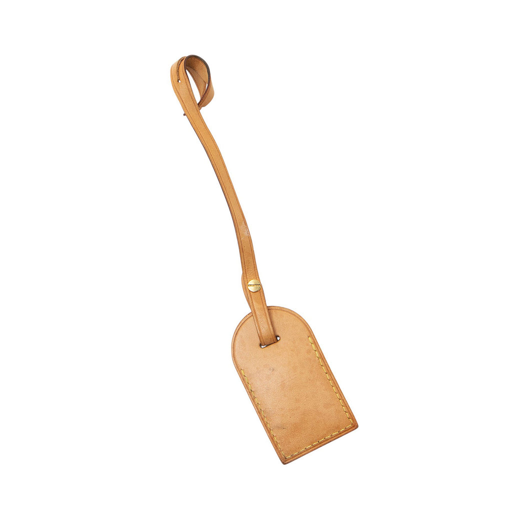 Louis Vuitton Leather Luggage Tag