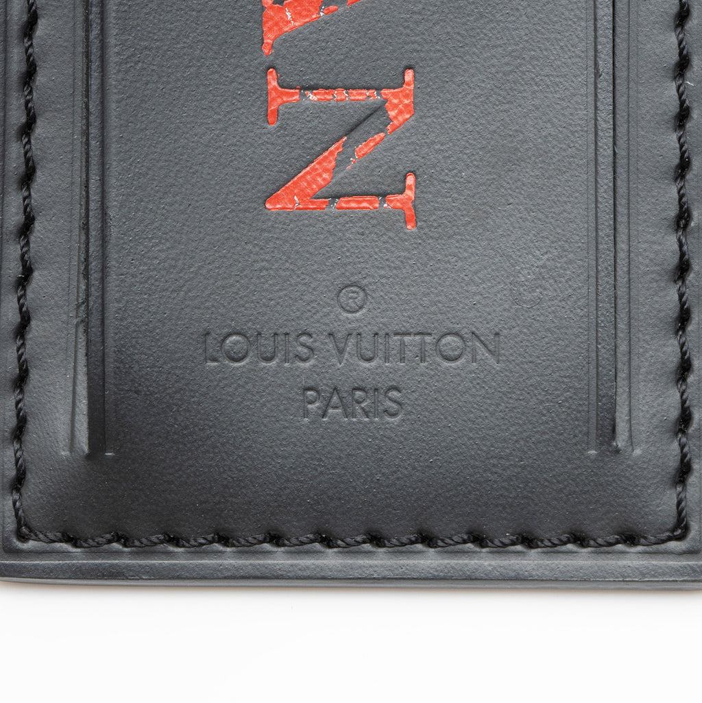 Louis Vuitton Leather Luggage Tag
