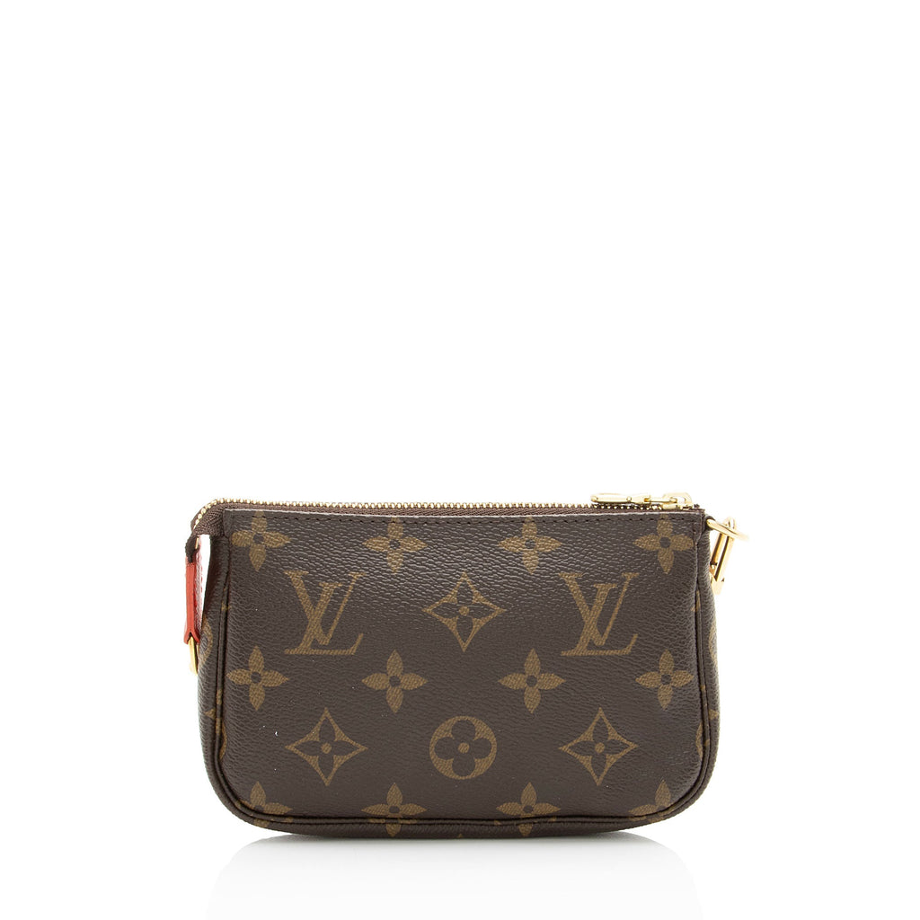 Louis Vuitton Lim Ed Monogram Canvas Animation Mini Cats Pochette Accessories