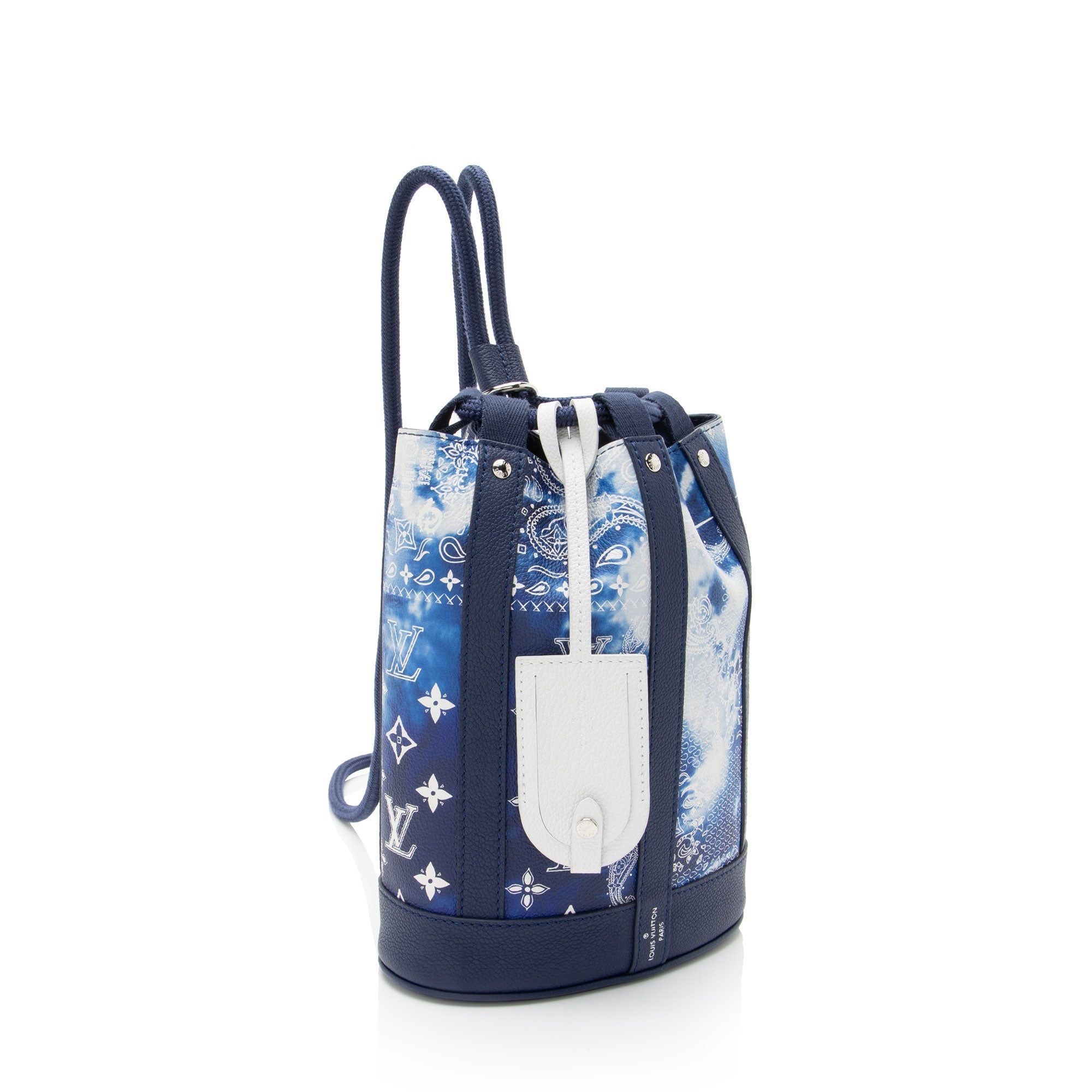 Louis Vuitton Limited Edition Bandana Leather Randonnee PM Backpack